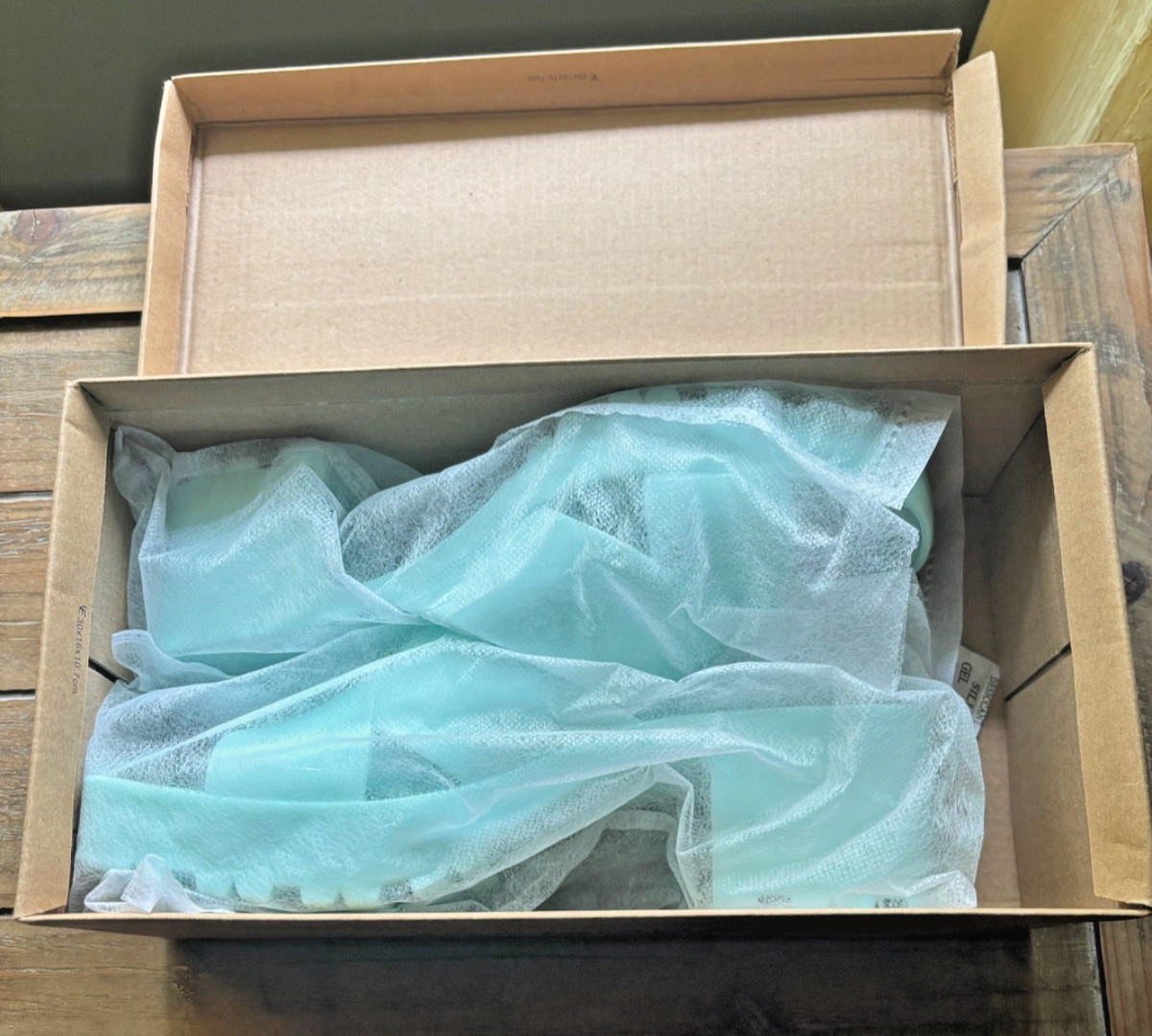 Top Moda Comfort Mint Color Tiana Chunky Heel Sandals Slides Women’s Size 9 NEW
