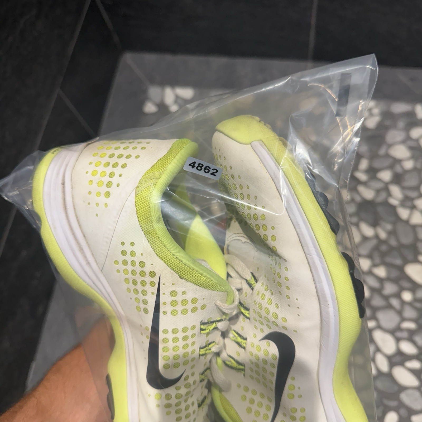 Nike Shoes Womens 8.5 Lunar Empress Golf Sneaker 628537-101 White Green