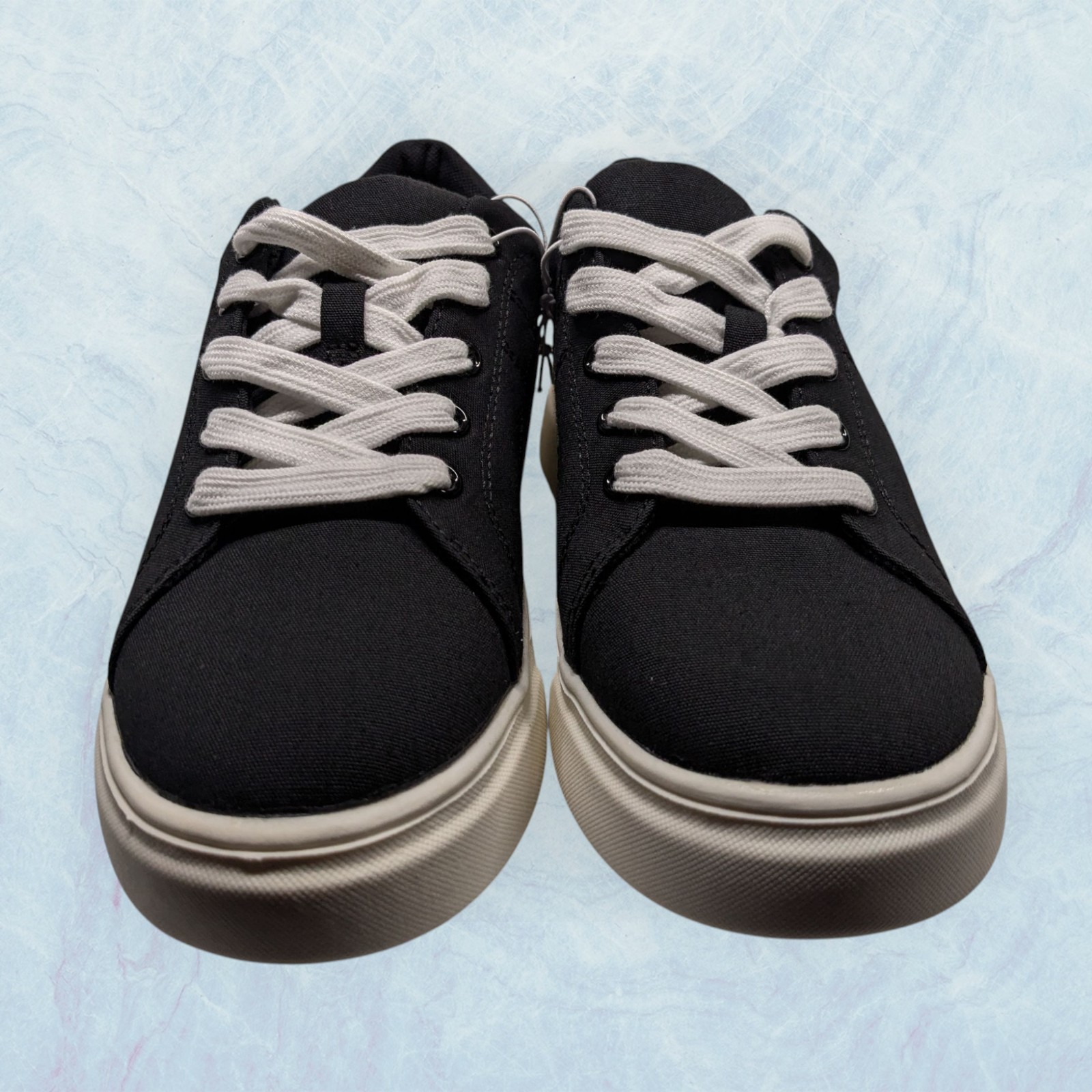 Womens MadPaw Chunky Soles Canvas Casual Sneakers Size 7 Black $29.99 NWOB