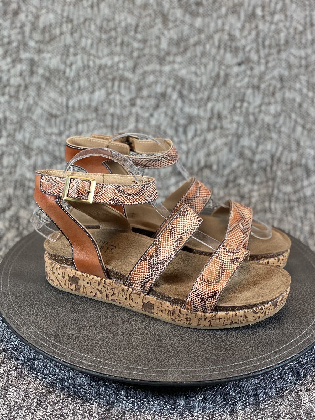L’Artiste by Spring Step Christina Platform Sandal Size 41