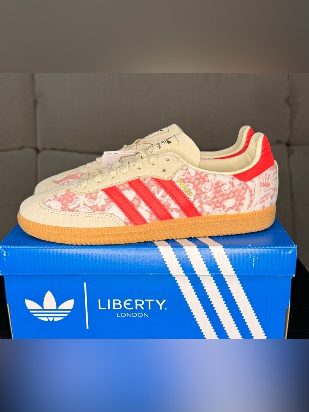 Adidas Samba OG Liberty London Floral Pink Women’s Size 7.5 JR8841 (162)