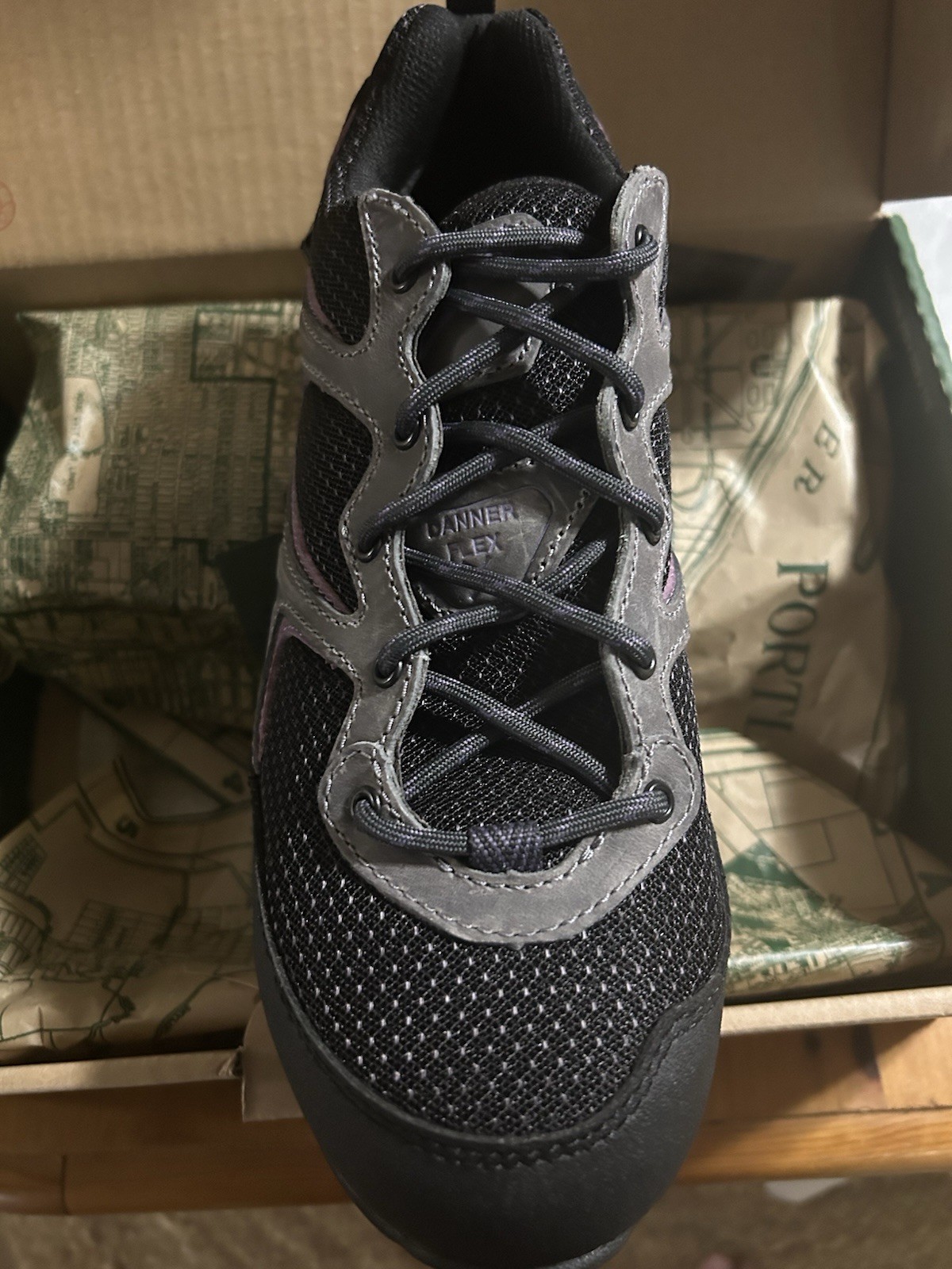 Women’s DANNER Boot Springfield Low Grey and Purple Size 9 NEW In Box