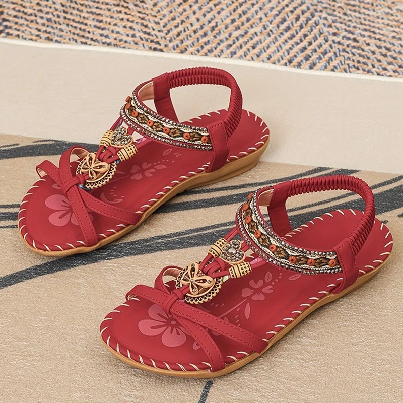 Dressy Flat Women’s Sandals Non-Slip Outdoor Beach Party Summer Casual Gift GF