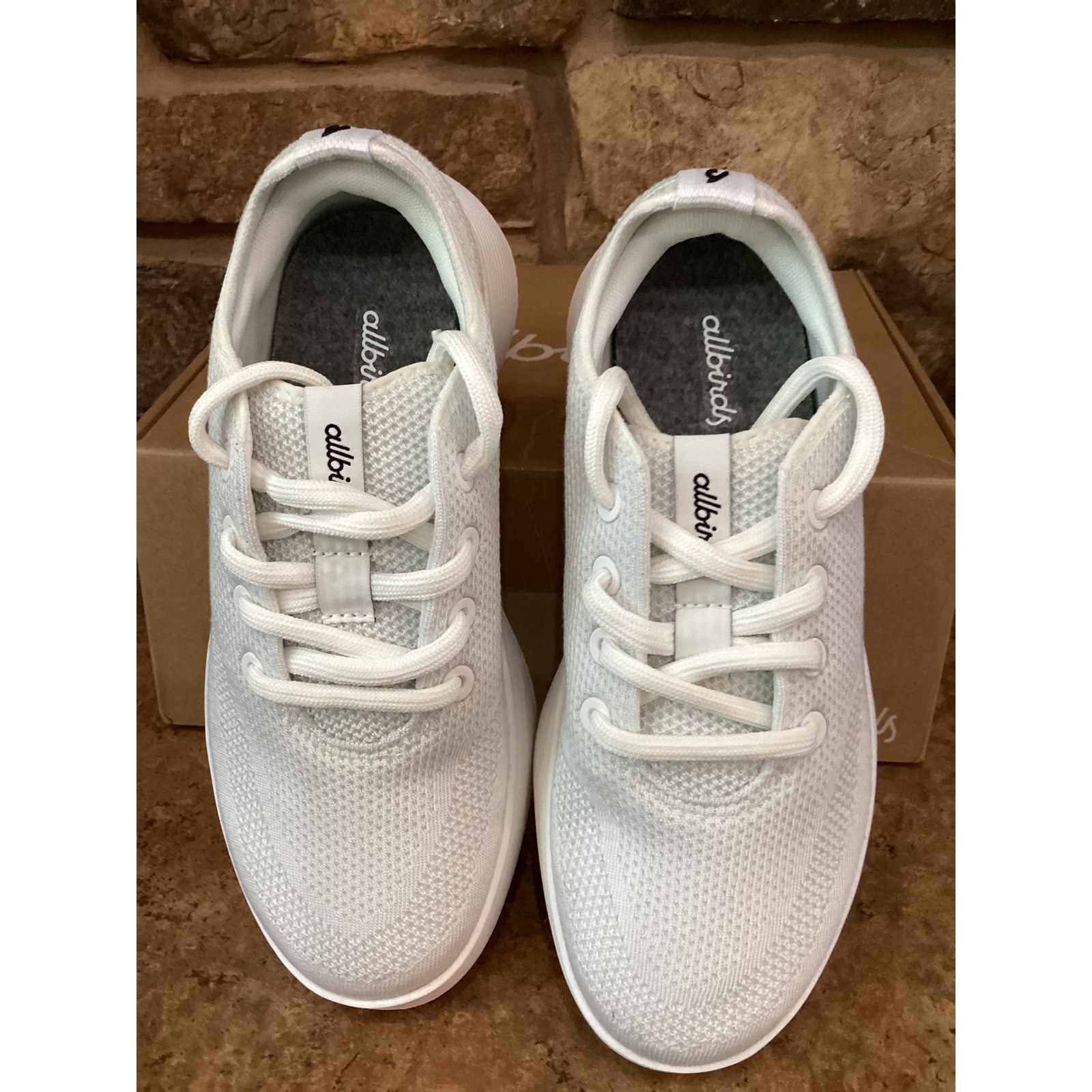 Allbirds Tree Runner Go Blizzard White Womens 7.5 Sneakers A10646W075 New
