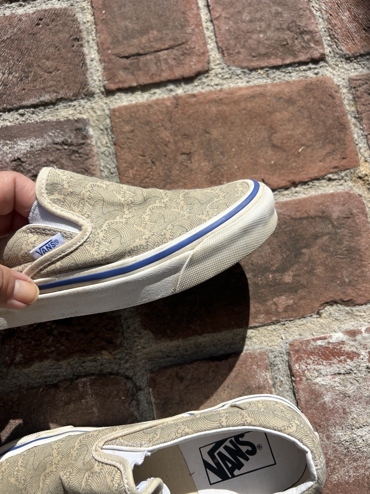 RARE Vans Anaheim Factory Slip On 98 DX Shoes OG Waves Cali Surf Men 5 Women 6.5