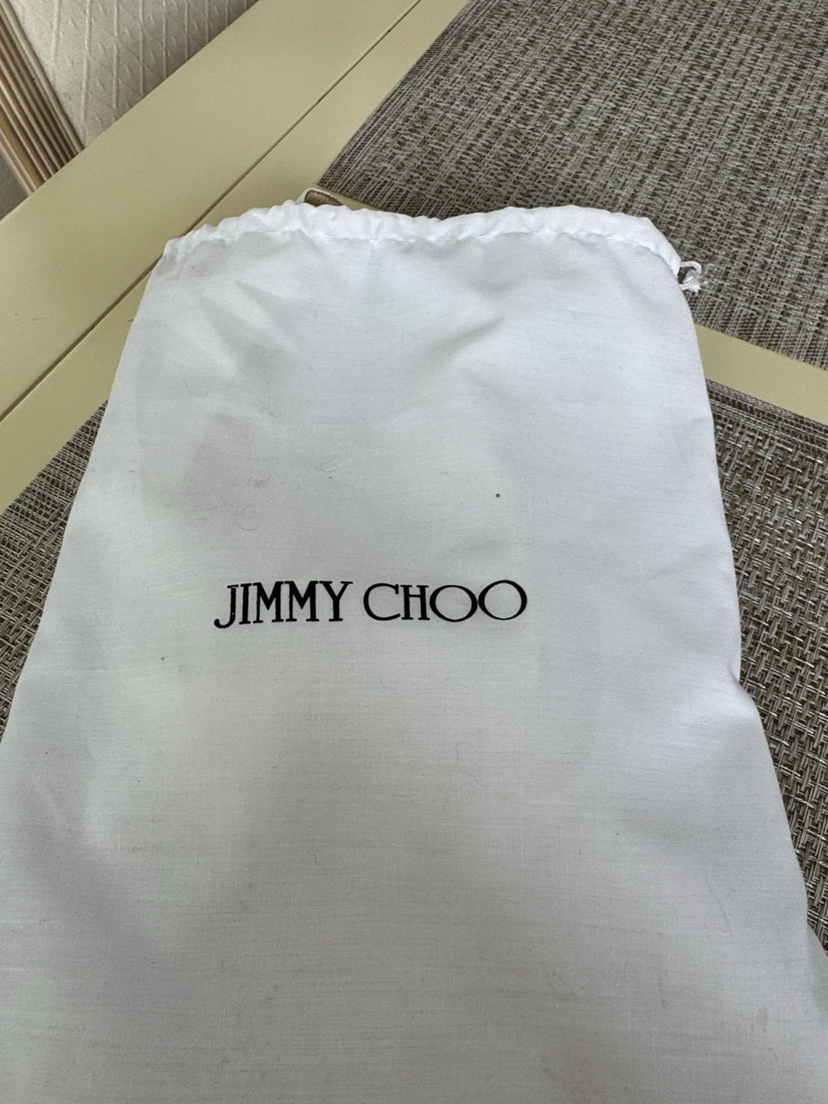 JIMMY CHOO 38 Mesh Flat Sandals Casual or Dressy women shoes Size 38
