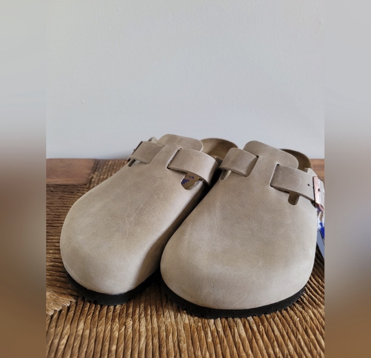 Birkenstock Boston Oiled Leather BS Soft Footbed Clogs NW/OB ( 41 US M8 US W10)