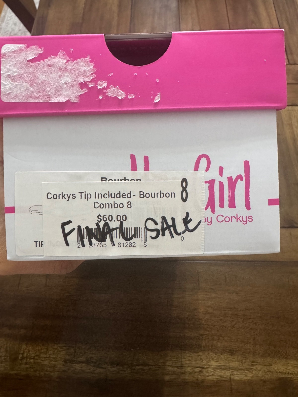 Hey Girl by Corkys Bourbon Tip Flats-Size 8 NWT