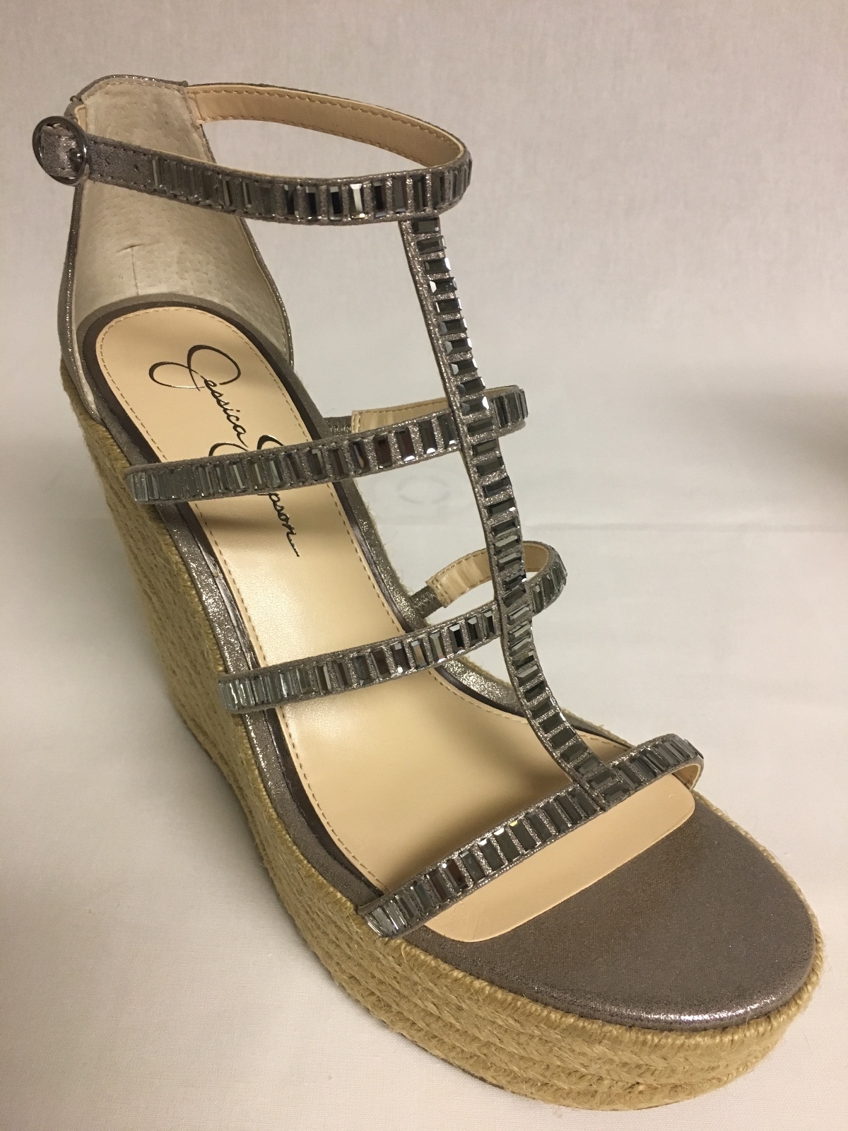 Jessica Simpson Women’s Adelinn Platform Wedge Sandals US Shoe 9.5 Medium B,M