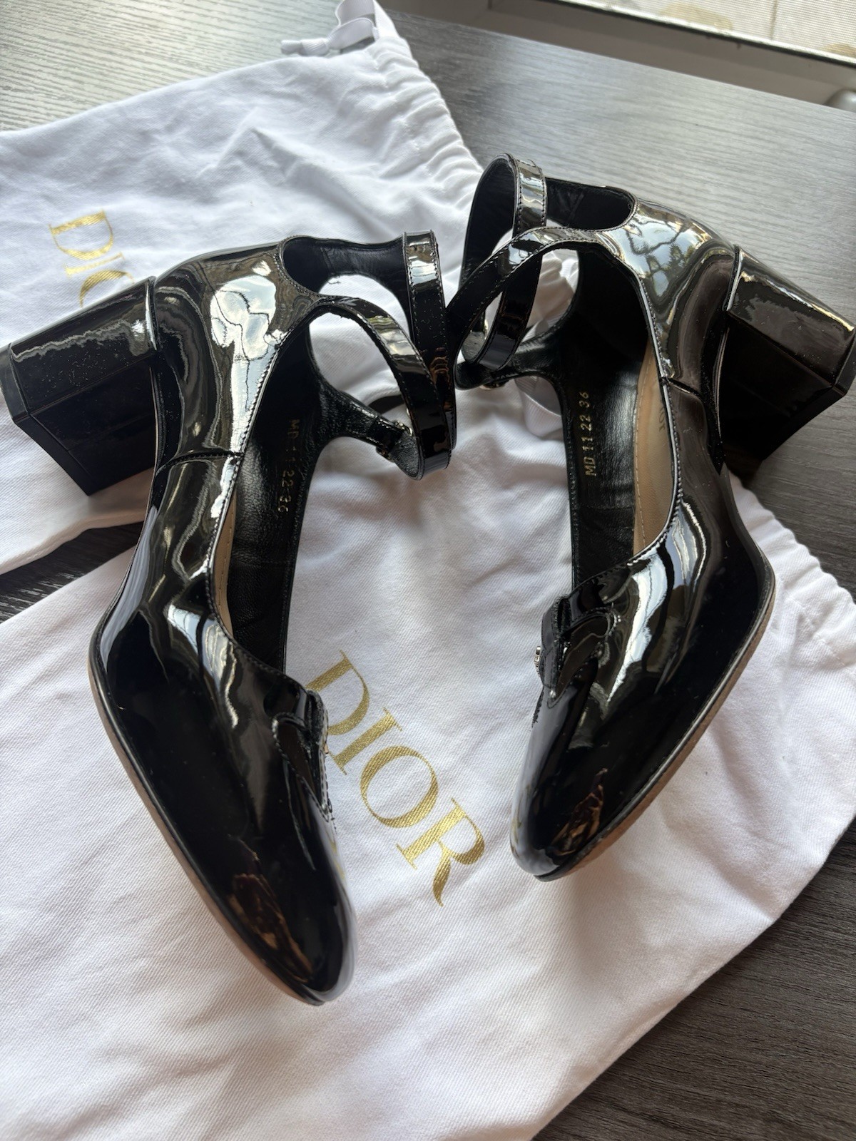 Dior Womans Shoes Black Size 36