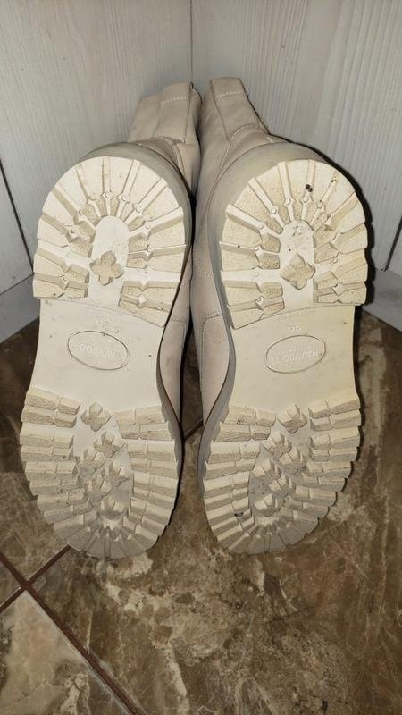 women navy boot boots white leather 39