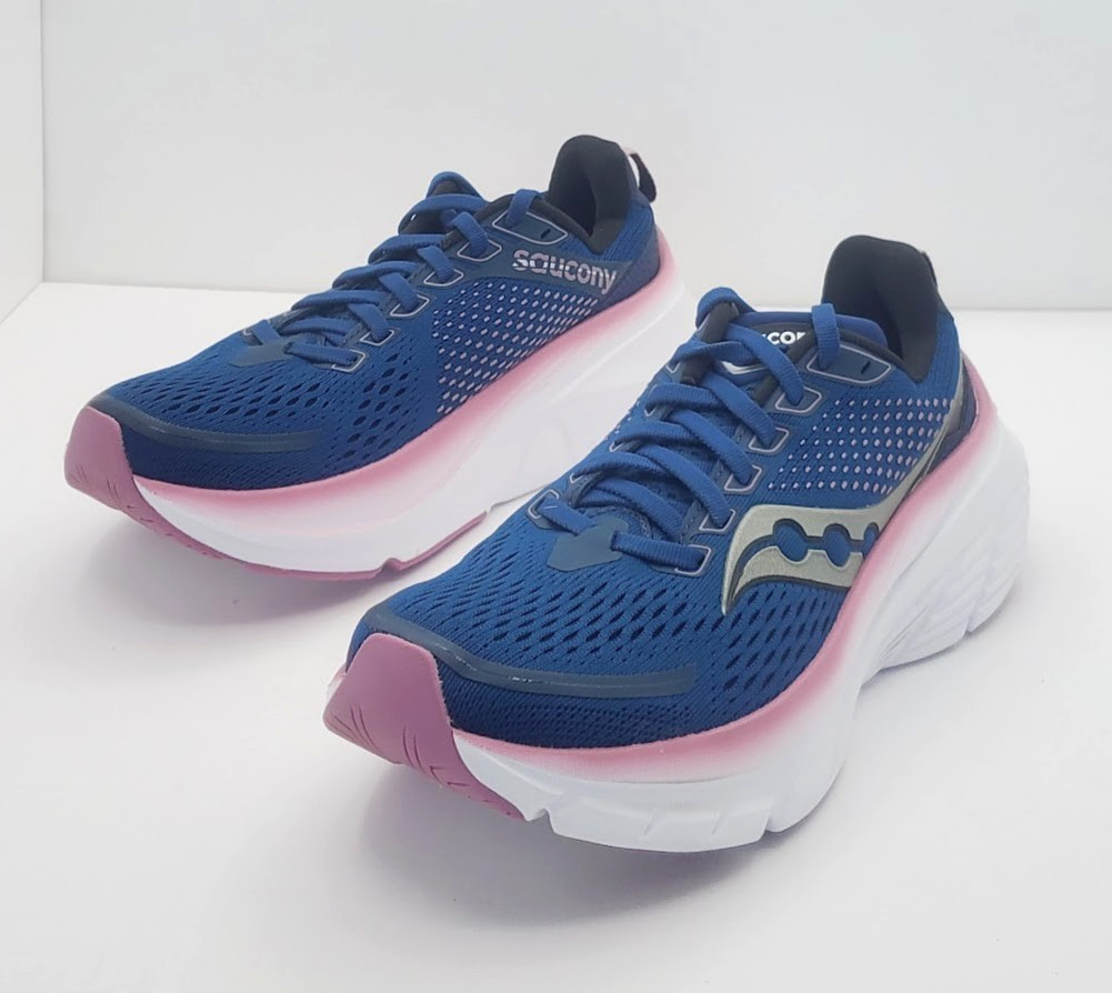 Saucony Womens (Size 7 Medium B/M) Guide 18 Blue Running Shoes EXCELLENT