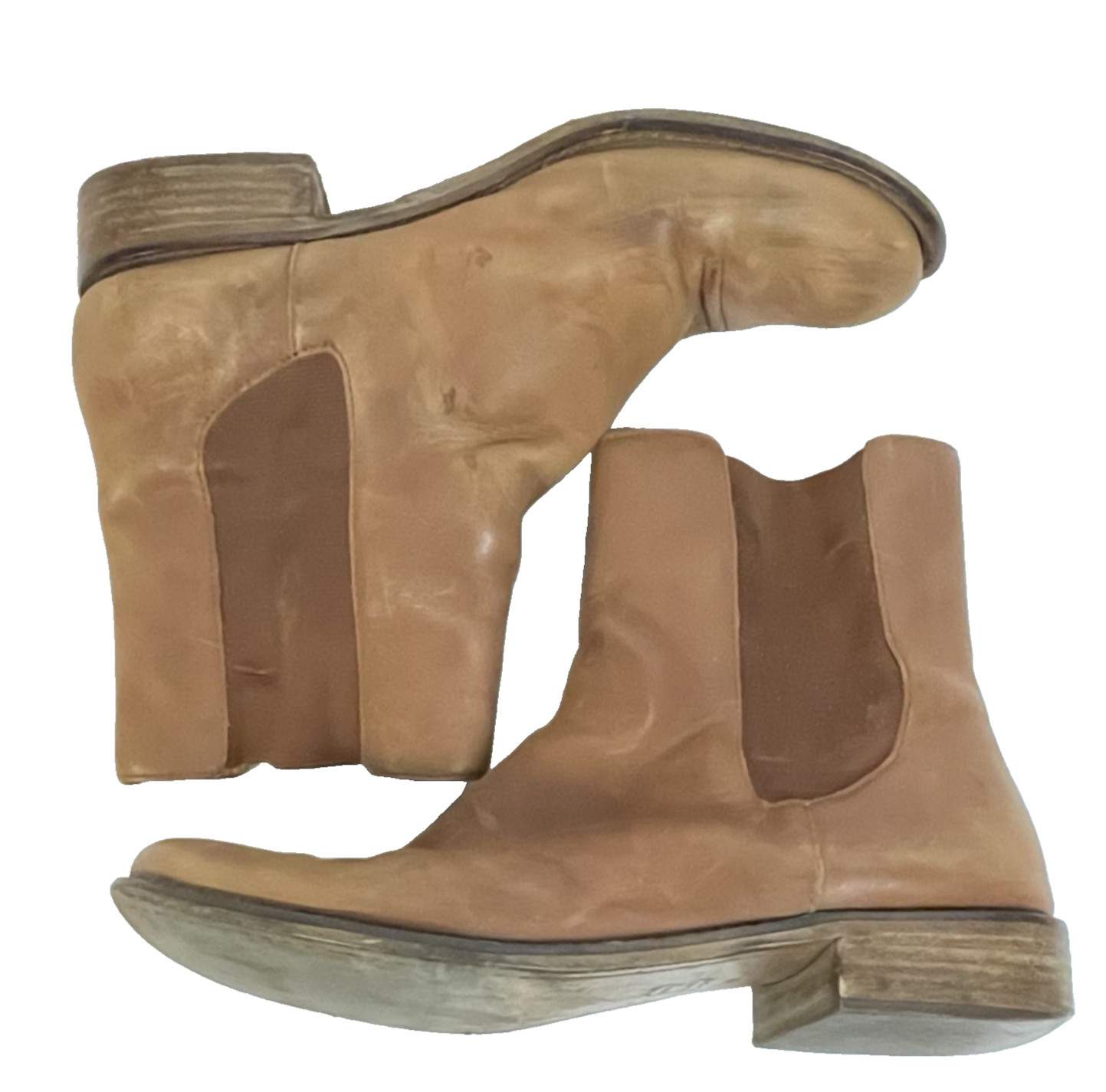 Juicy Couture Womens Leather Convertible Boots Size 9 M Made in Italy Removable