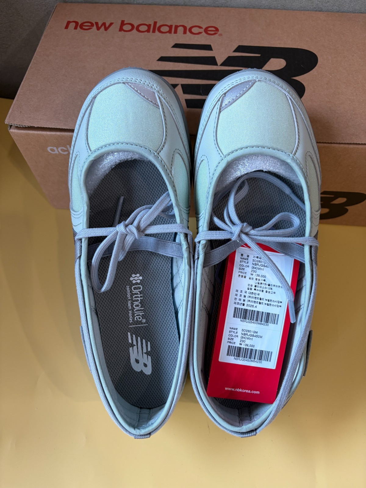 New Balance Flat Breeze Women’s Casual Sneakers Lifestyle Shoes Mint SD2601GM