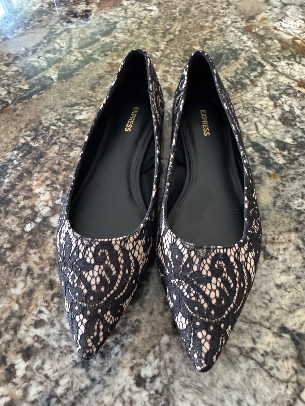 Express Lace Flats
