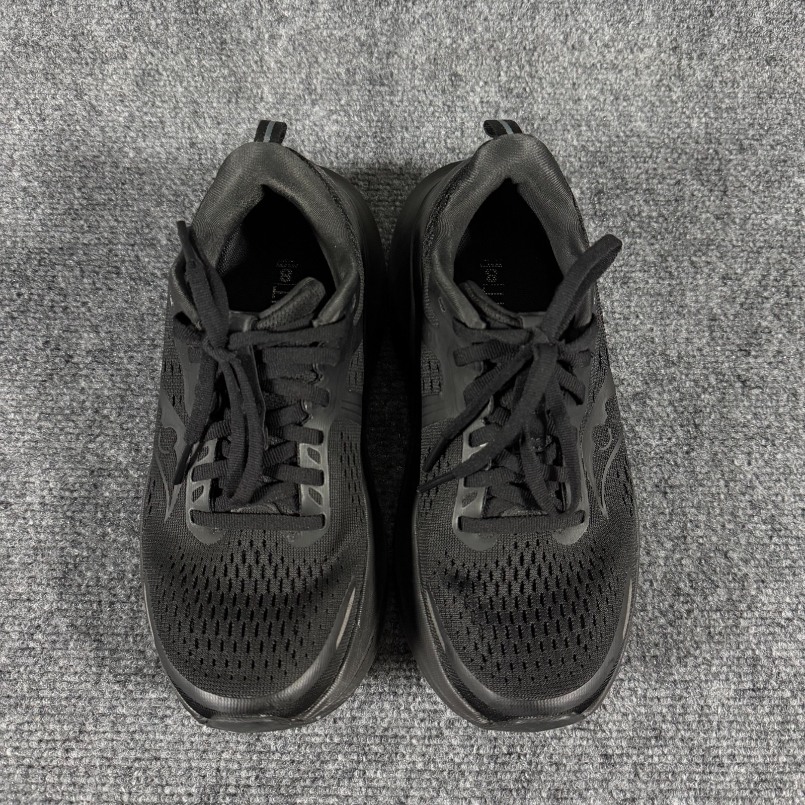 Saucony Guide 18 Women’s Running Shoes Black PWRRUN CenterPath Mesh US 6