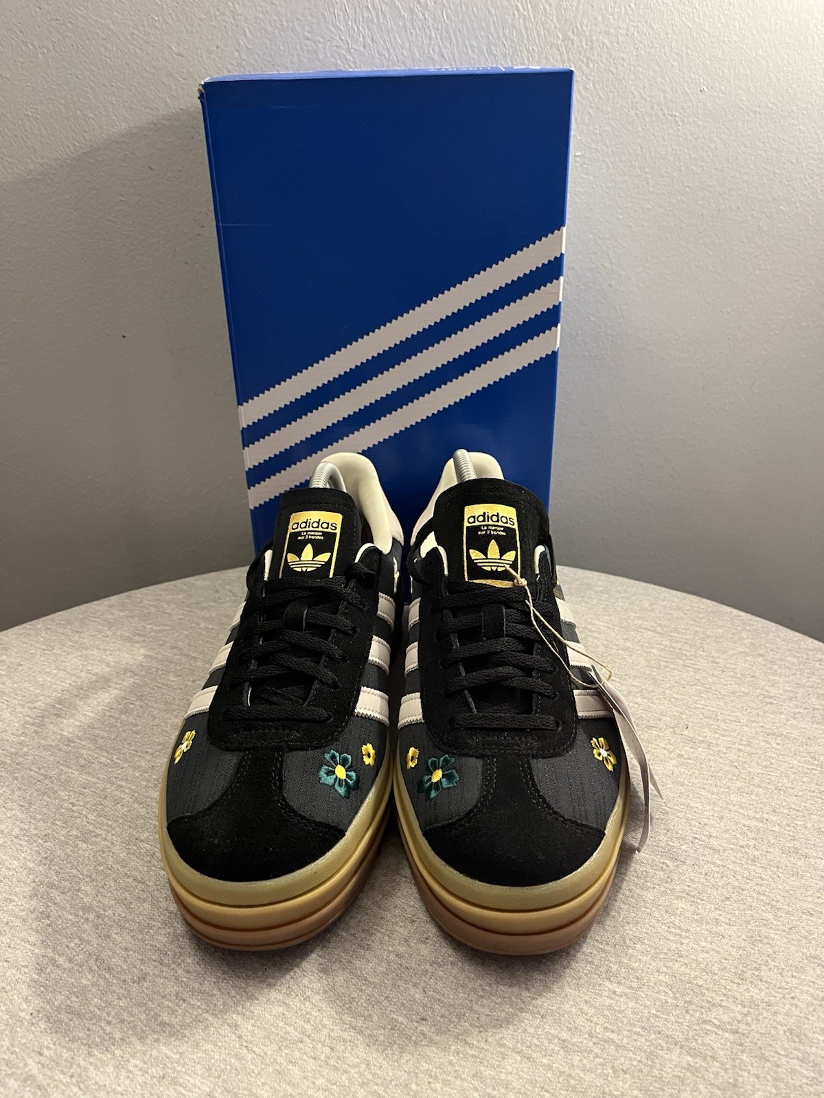 Adidas x Liberty London Gazelle Bold ‘Black Floral’ Women’s Show Size 7 IH1922