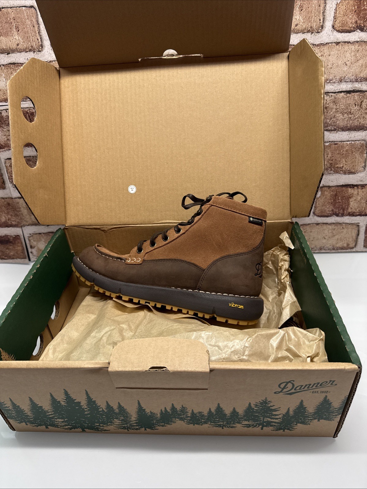 Danner 30747 Women’s Logger Moc 917 GTX Shoes Coffee Bean/Monk’s Robe