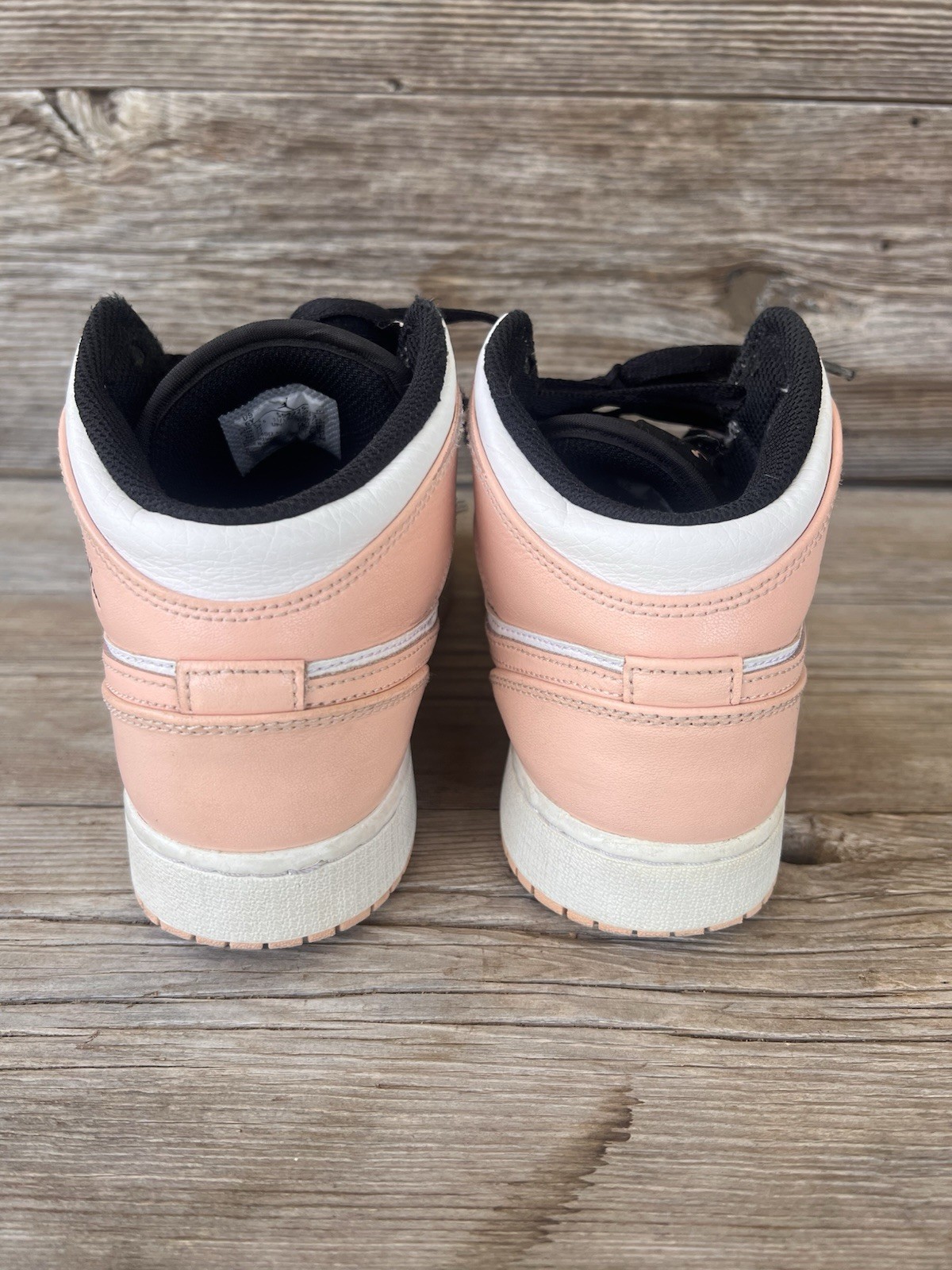 🩷 Nike Air Jordan 1 Mid High Tops | 6Y (Women’s 7.5) | Pink/Black/White