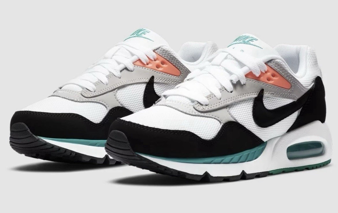 Women’s Nike Air Max Correlate 511417-136 Mango White Black Green Multi Size NEW