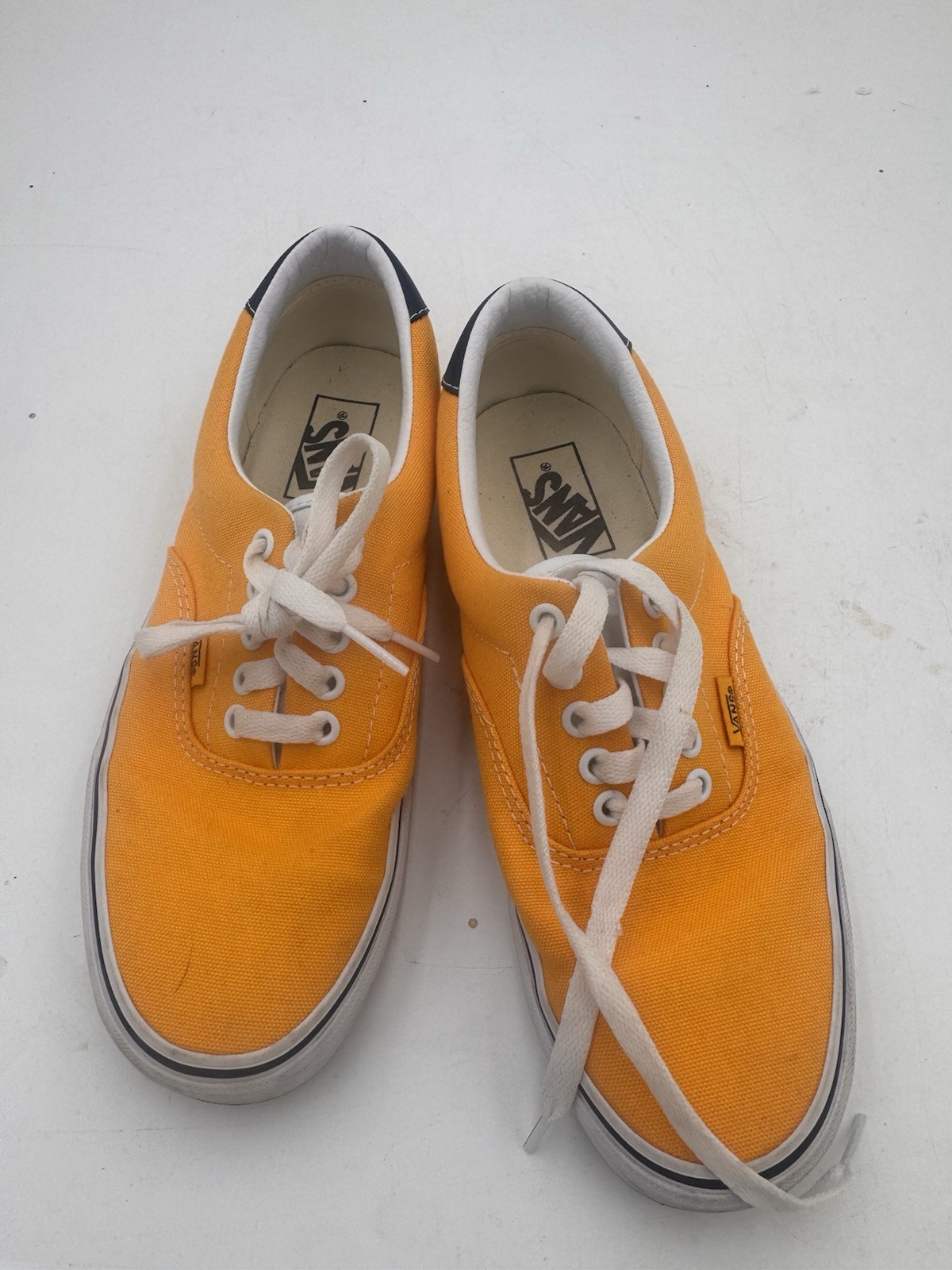 Size 7.5 Mens Size 9 Women – VANS Authentic Orange Sneaker Skater Rock Grunge