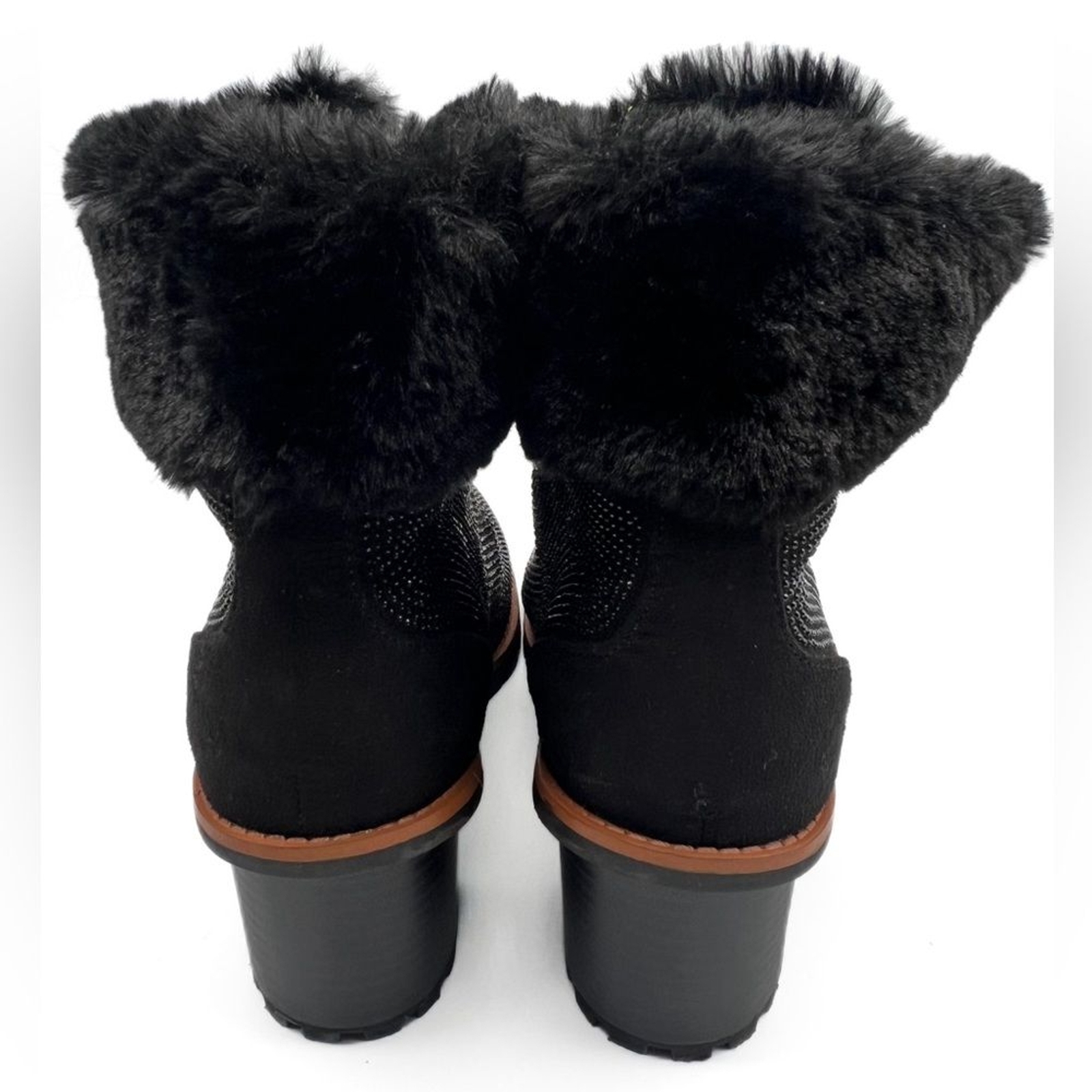 Nanette Lepore Women’s Anais Black Ankle Boots Size 9