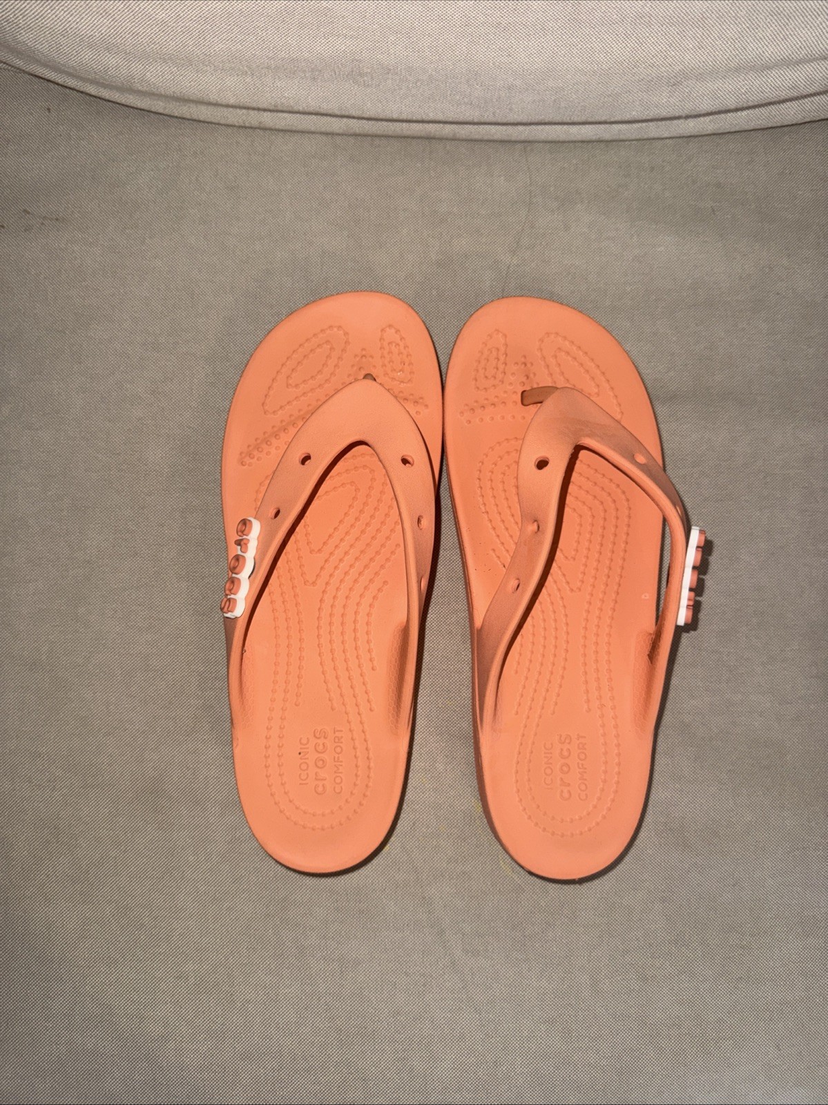 Crocs Women’s Classic Platform Flip Papaya Women’s Size 8