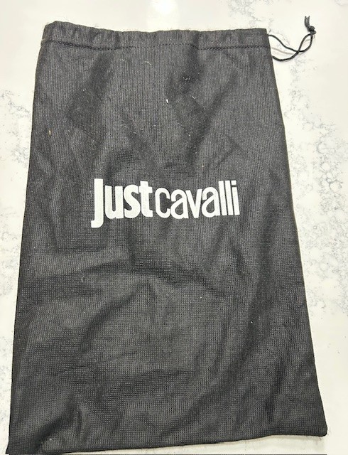 Just Cavalli women sneaker gold and animal print size 10 US BRAND NEW With TAGS