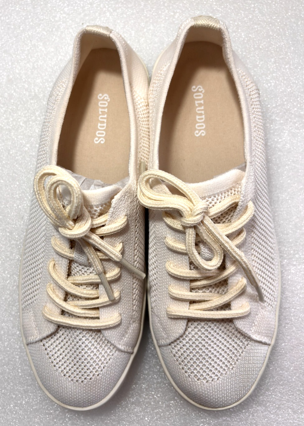 Soludos Women Ashore Mesh Sneakers ~Travel Beach Vacation Casual Size 8.5