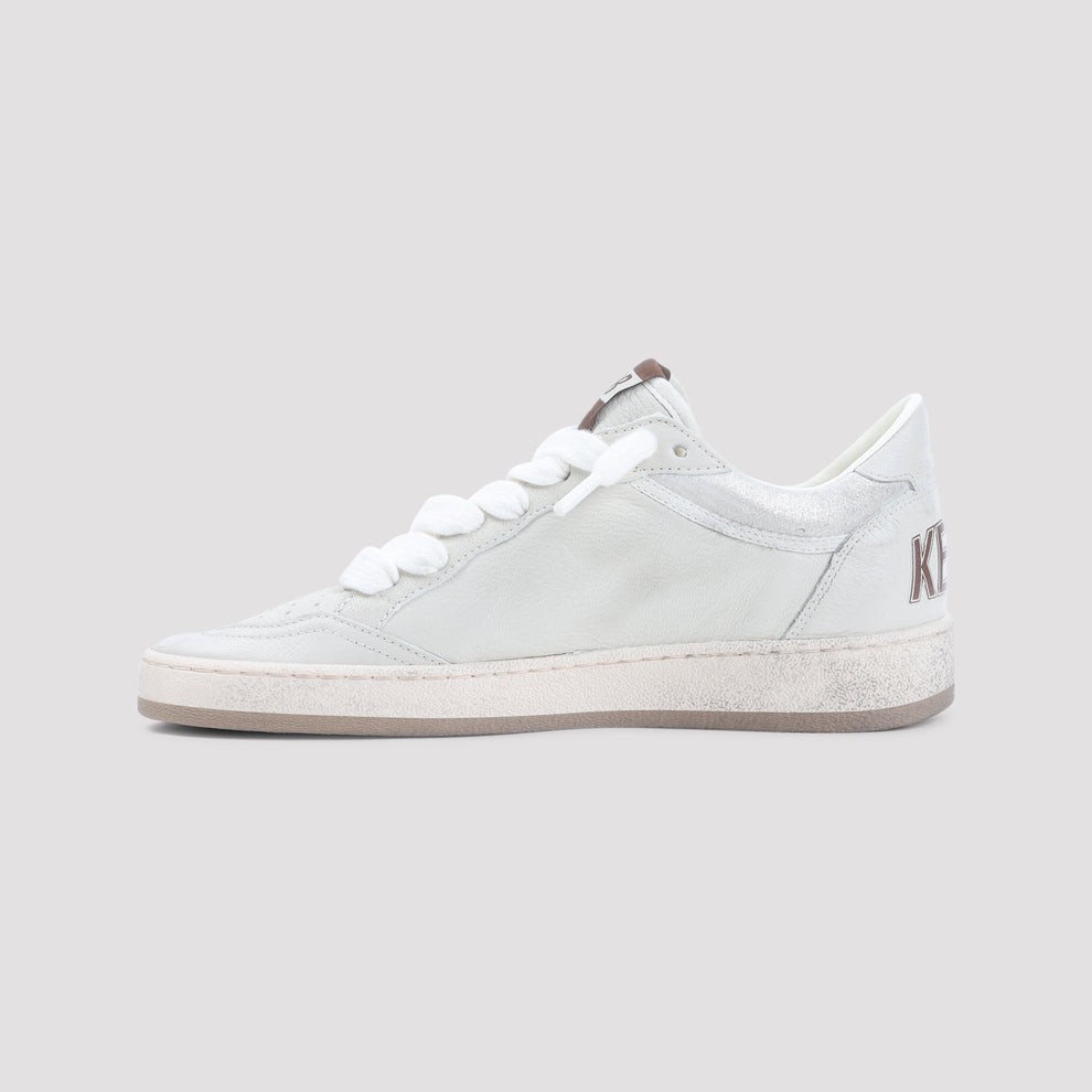 GOLDEN GOOSE Ballstar Women’s Cream/Blue Sneakers New