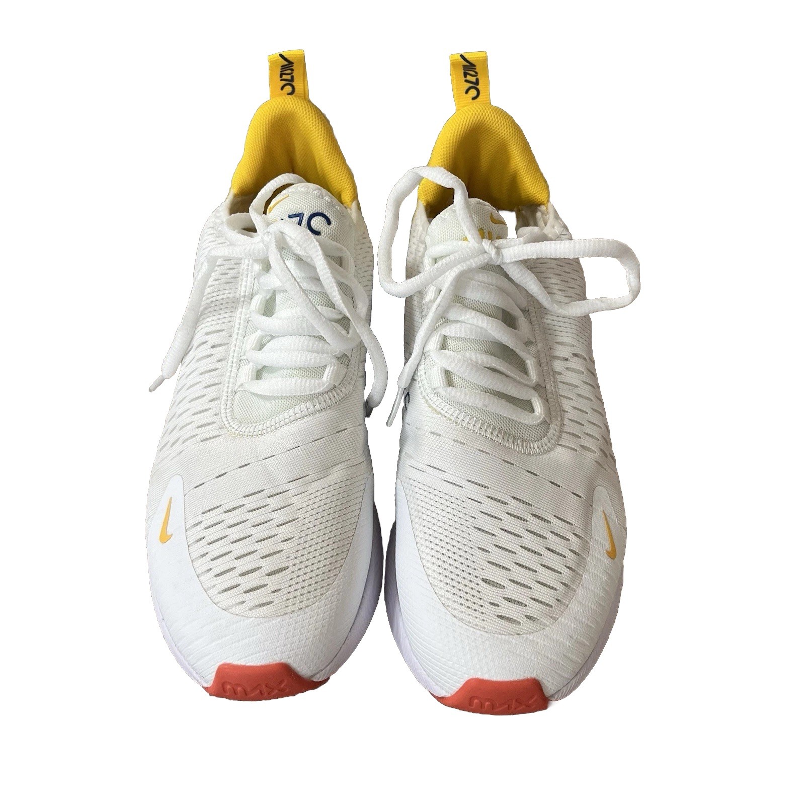 Nike Air Max 270 «Philippines» White Laser Orange AH6789-105 Women’s US Sz 7