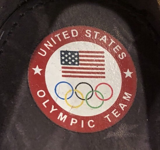 RALPH LAUREN United States Olympic Team Nautical Deck Shoes Made In USA 5B RARE!
