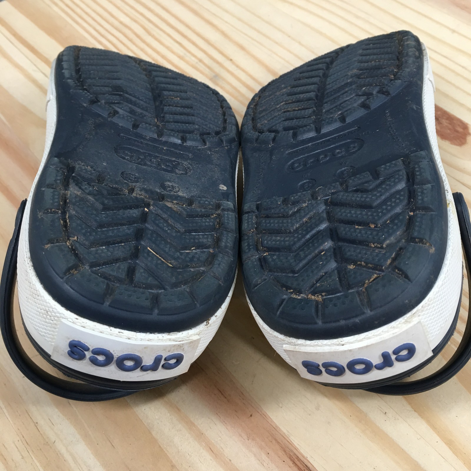 Crocs Crocband II Sporty Clogs Sandals Mens 6 Womens 8 Blue Croslite 11989
