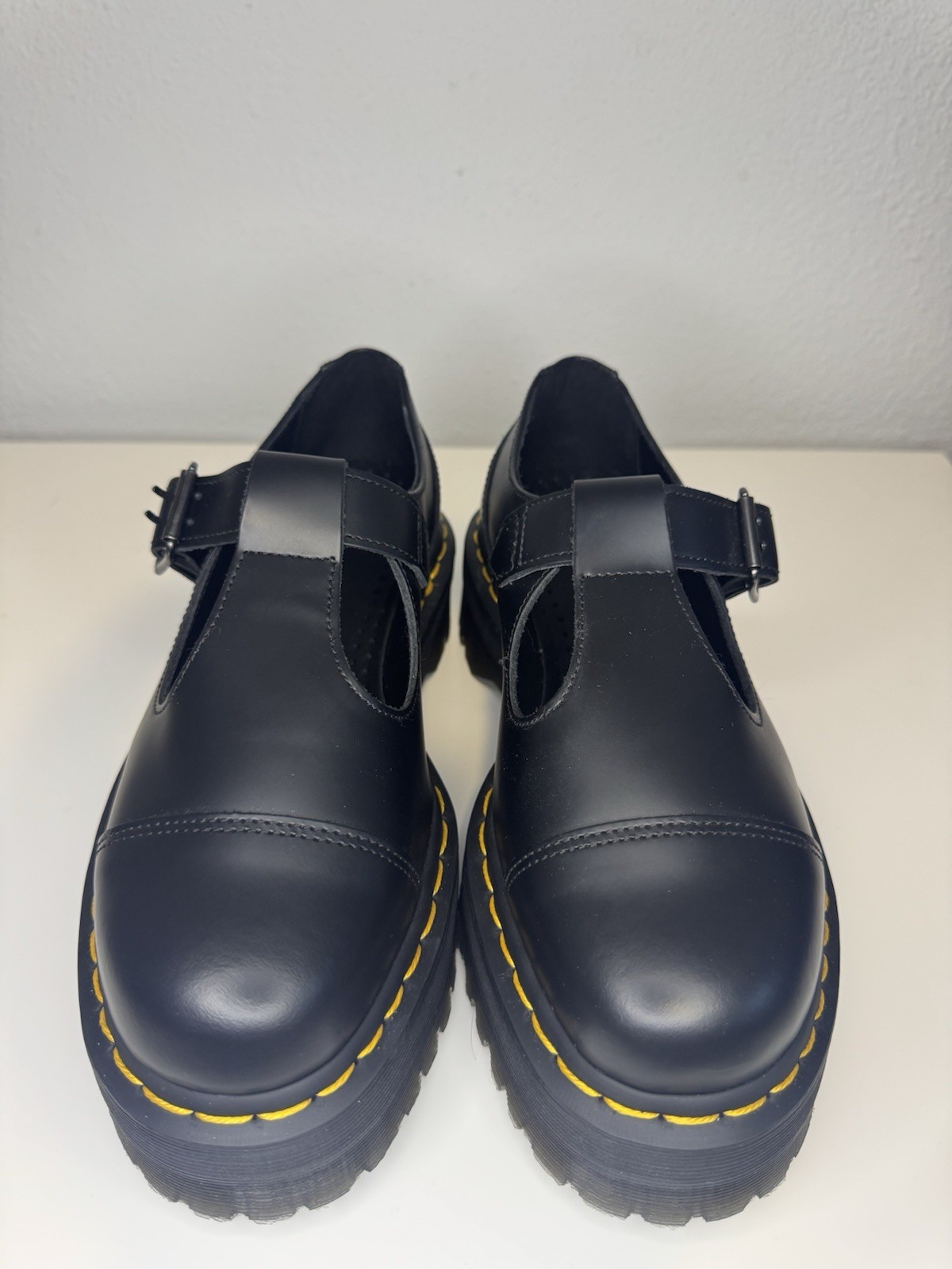 Dr. Martens Bethan Mary Jane Platform Shoes Women’s US 8 UK 6 Black NWOB