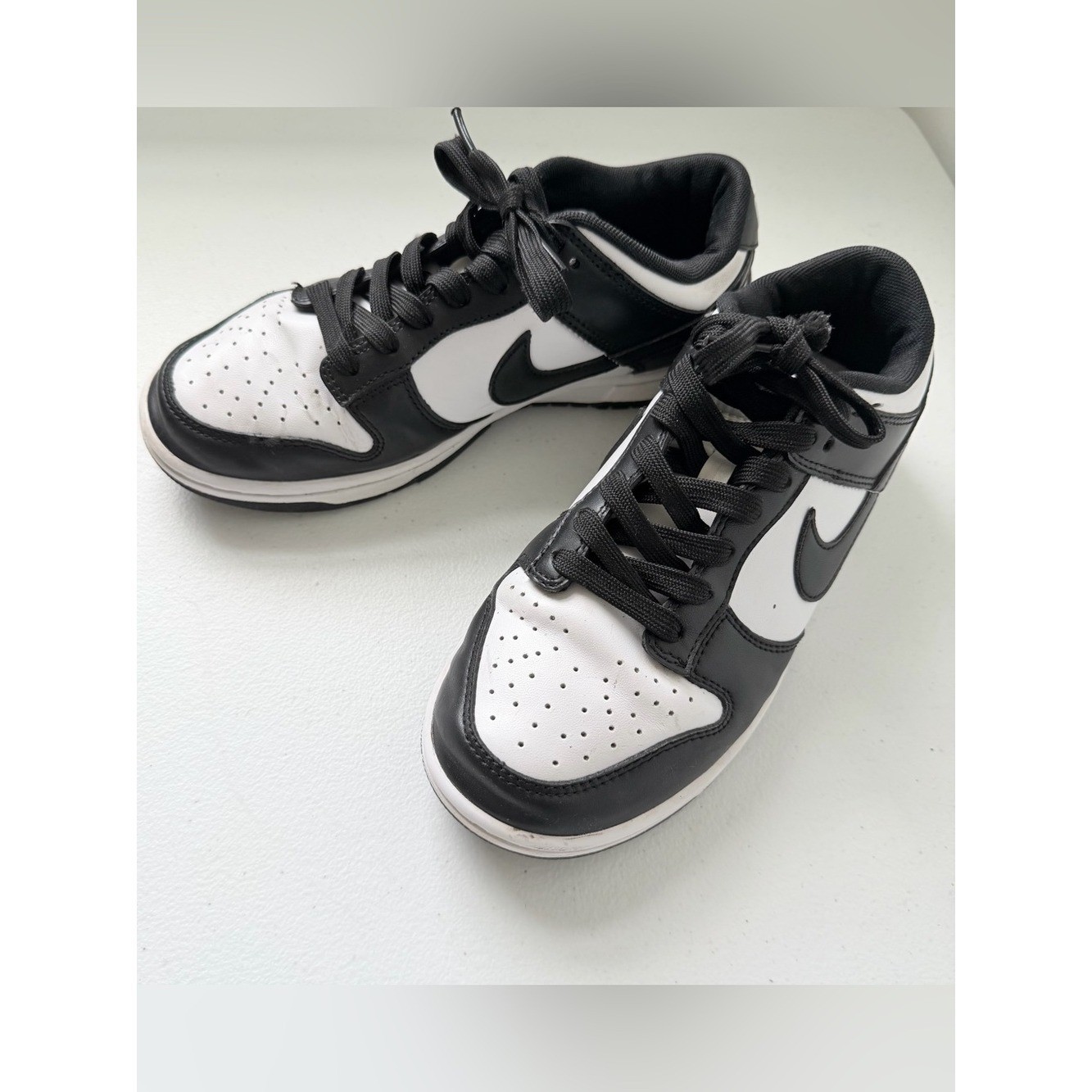 Nike Dunk Low Black & White «Panda» Sneakers Women’s 8 DD1503-101