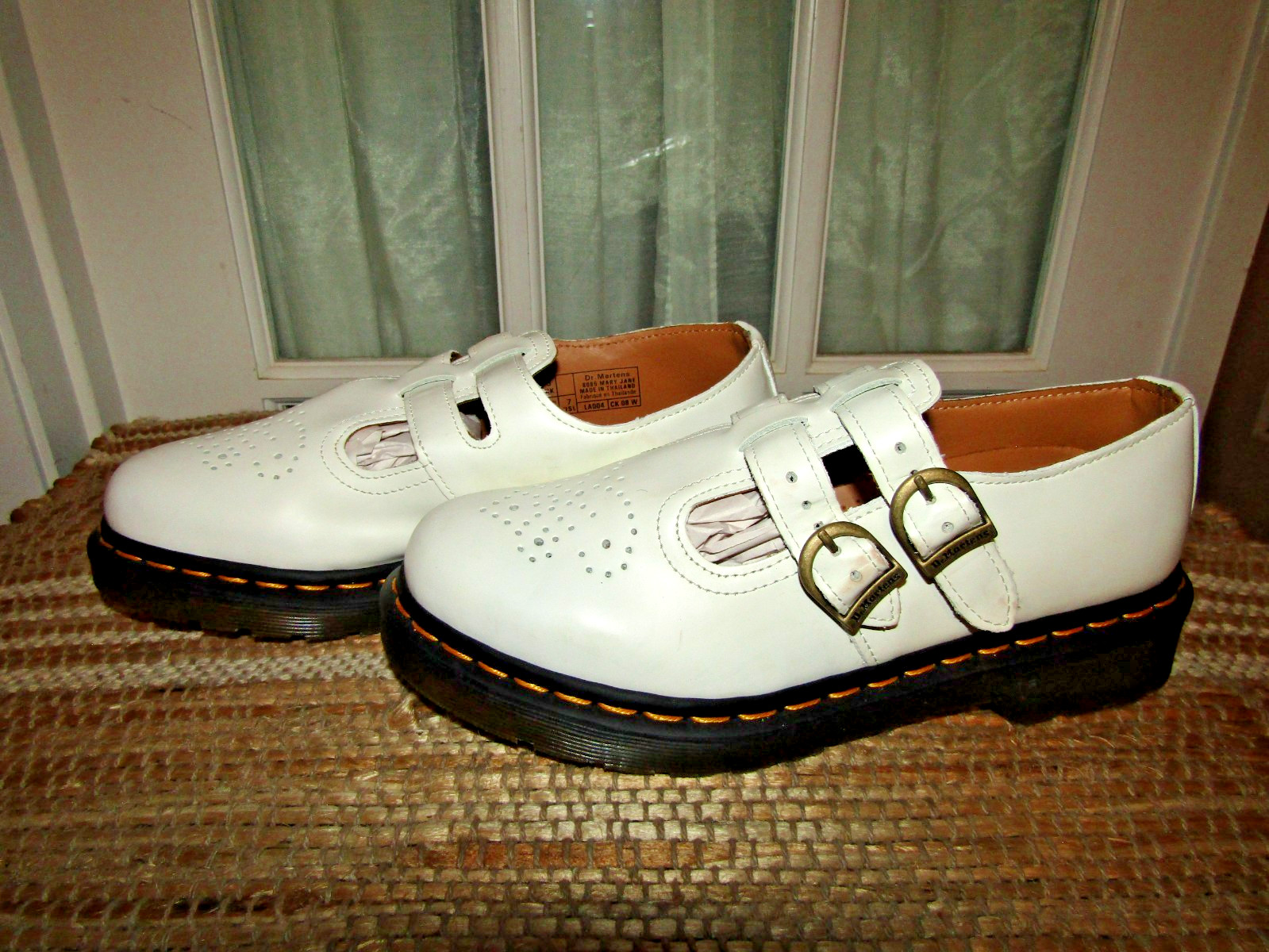 Dr Martens White Mary Jane 8065 Women’s Size US 7
