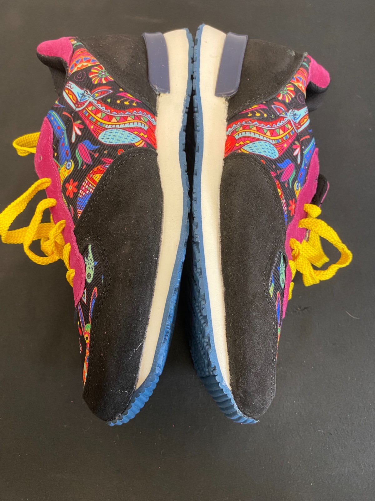 Inkkas Unisex Adults Zocalo Jogger Multicolor Lace Up Athletic Sneakers Sz M7 W9