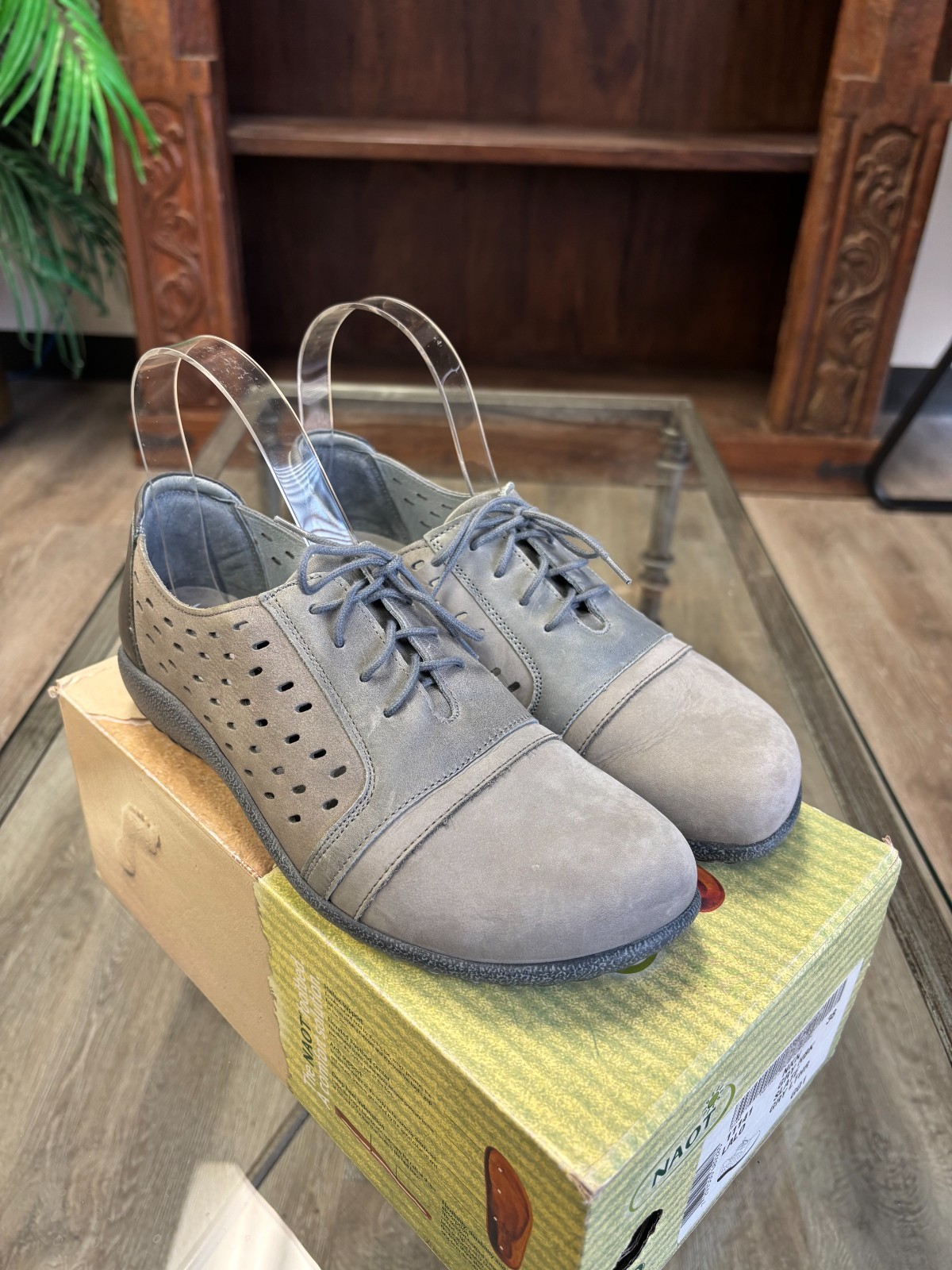 Naot Lalo Shoe – Gray/Slate – New in box!