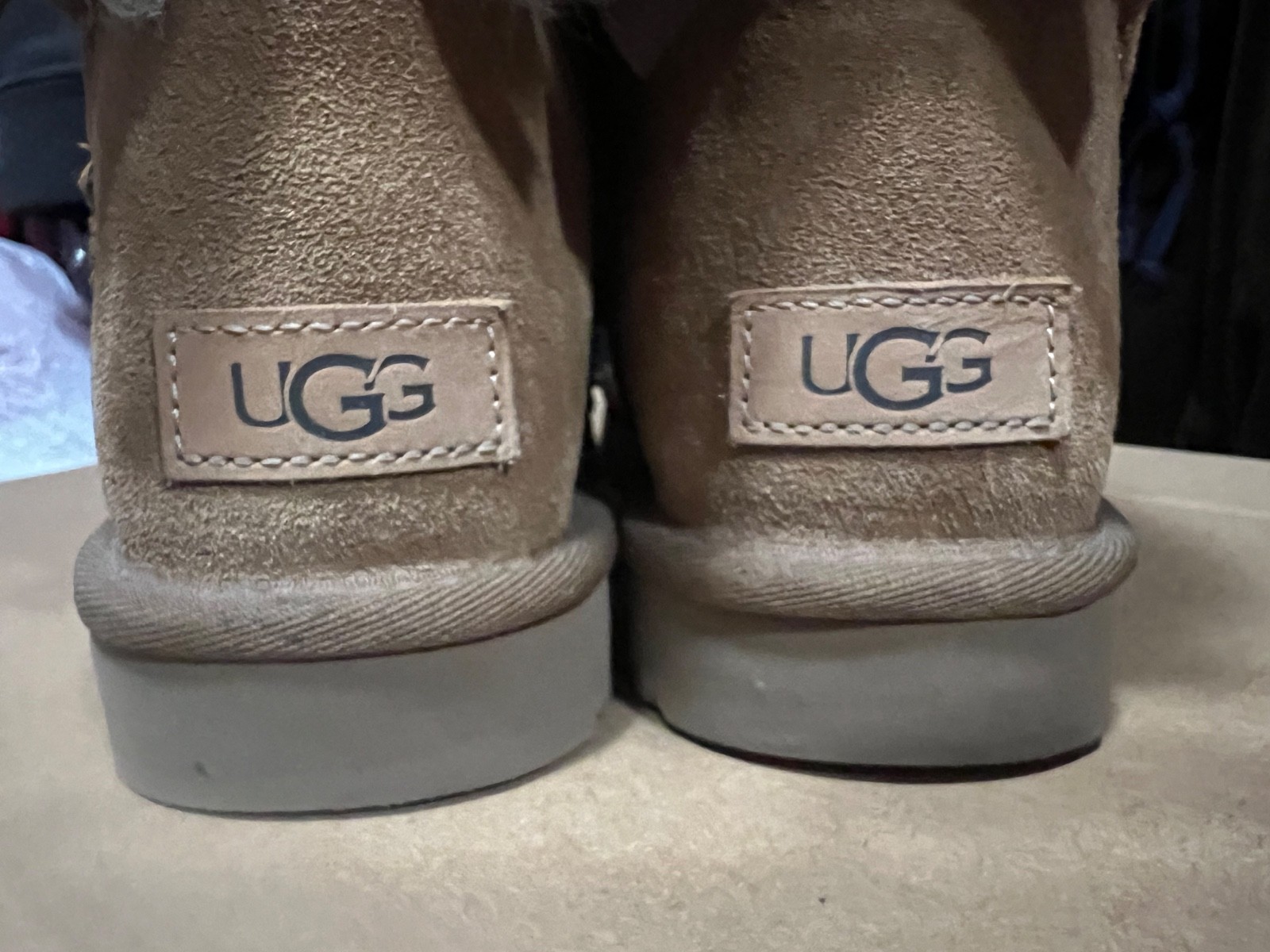 UGG Australia Womens Bailey Bow II Boots, Great ! with box