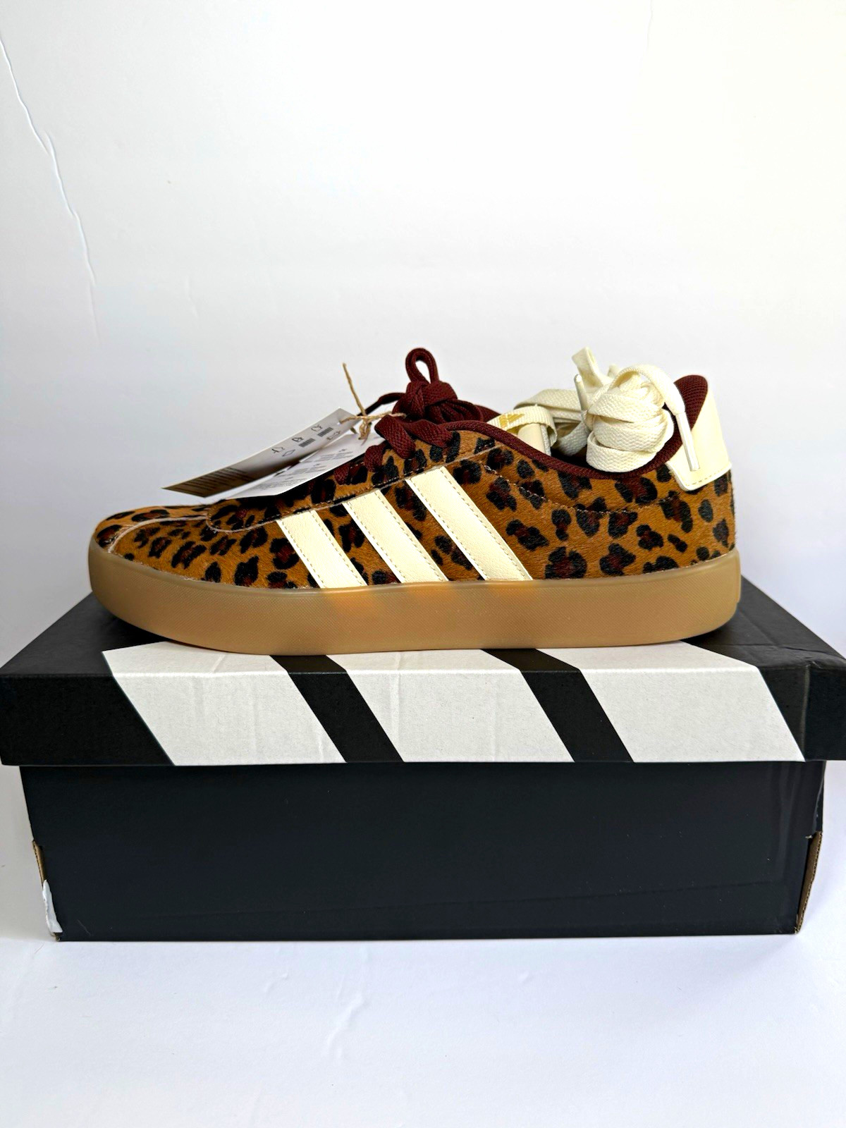 Adidas Leopard Animal Print VL Court 3.0 – Size Women’s 8.5 (Men’s 7.5) KJ4824