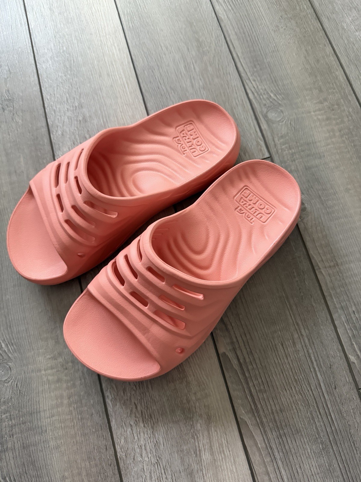 Teva Apretrail Slide Sandals Blooming Dahlia 1166790 11 women 9 Men Peach