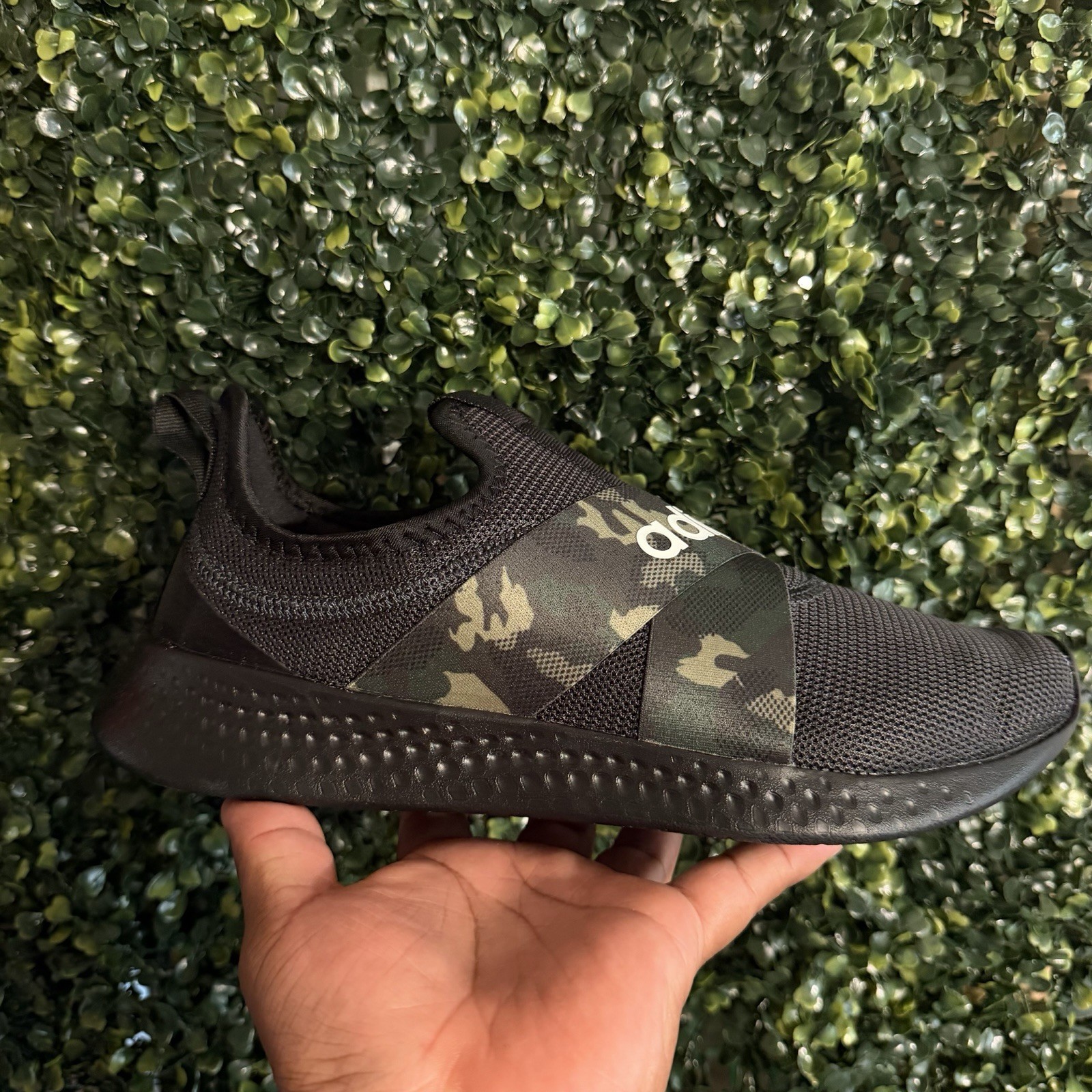 Adidas Women’s Puremotion Adapt Athletic Shoes Black/Camo S4 Size 10