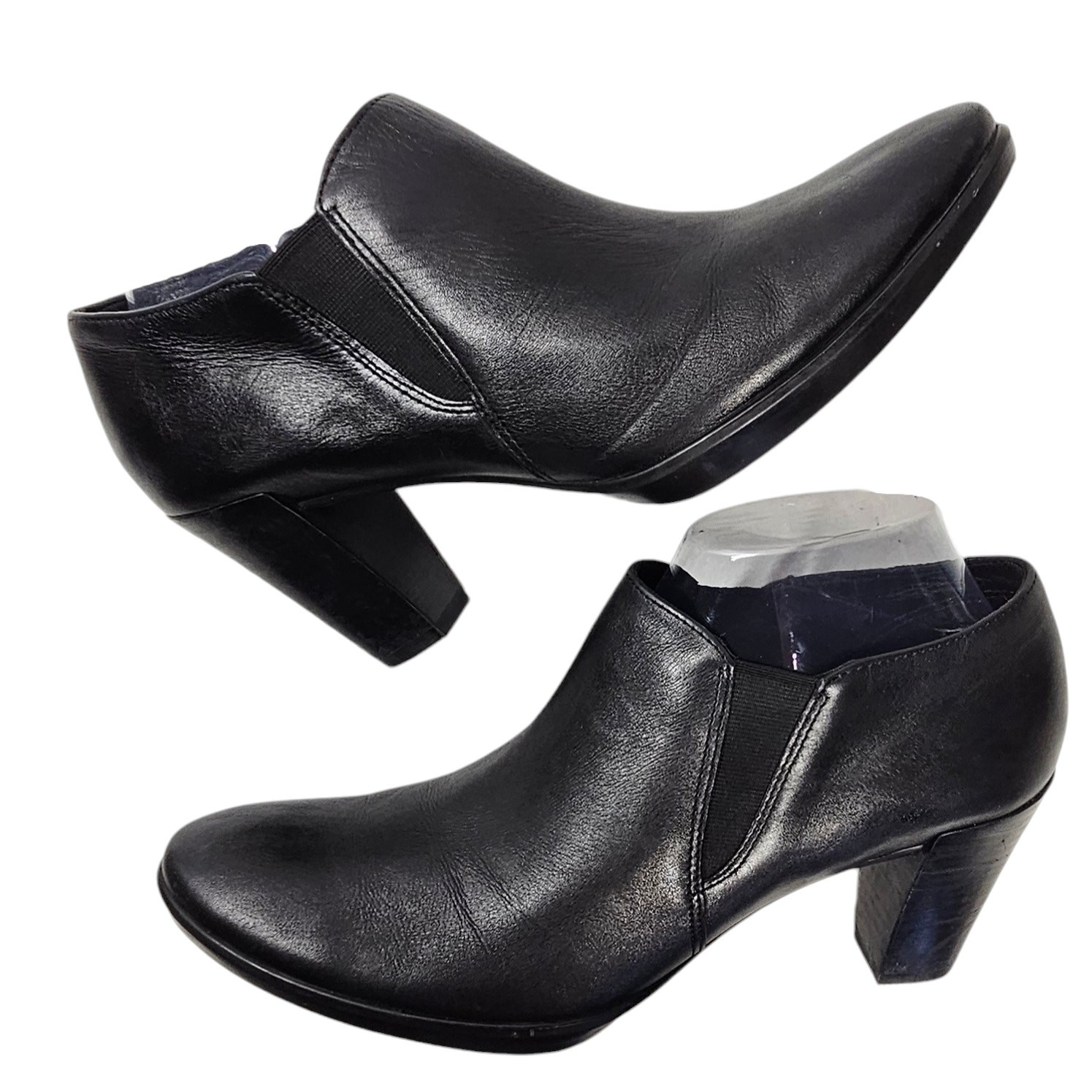 ECCO Women’s Black Shape 55 Plateau Stack Shootie US 10 – 10.5 / EU 41