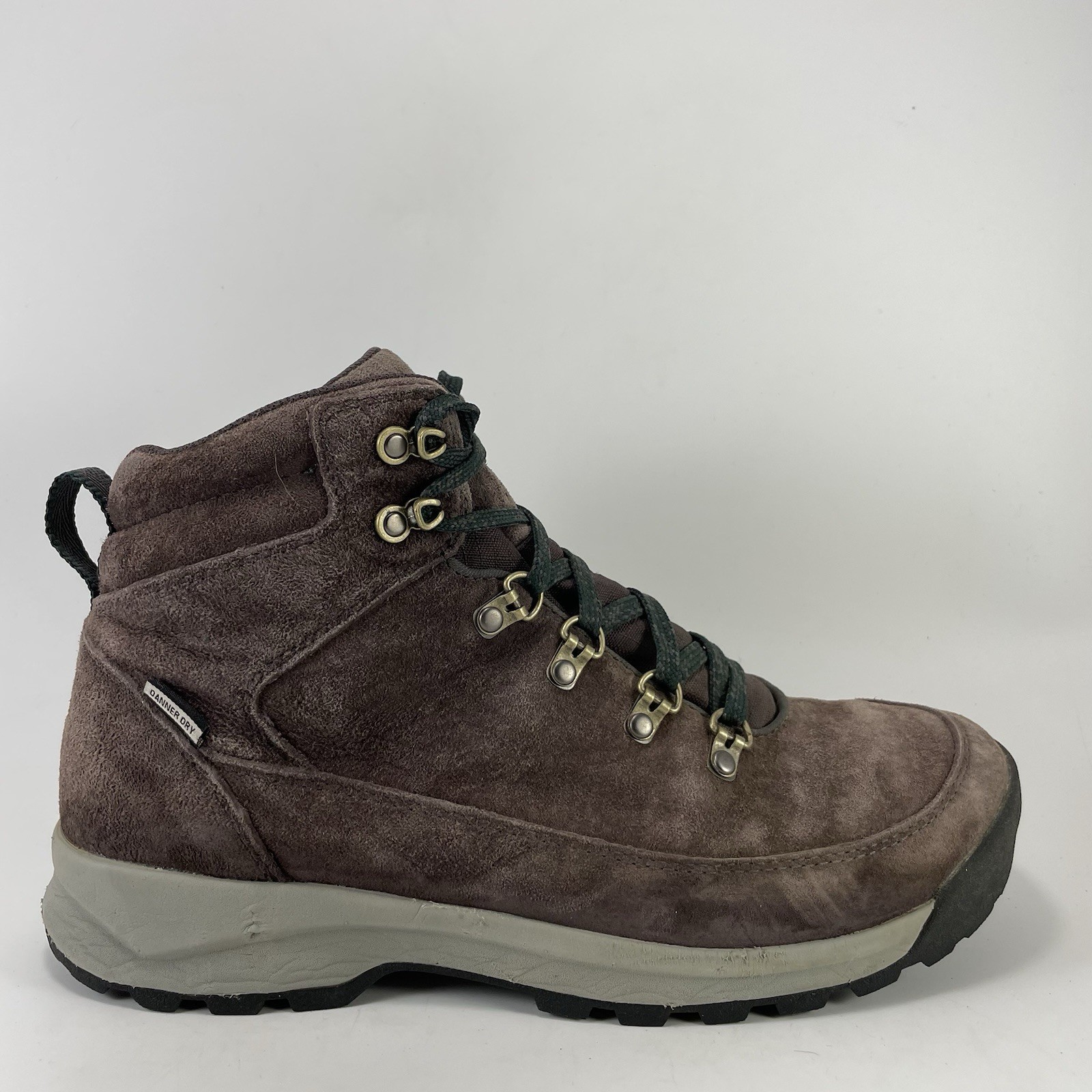Danner Adrika Hiker Womens Size 9 Plum Suede Waterproof Hiking Boots Lace Up
