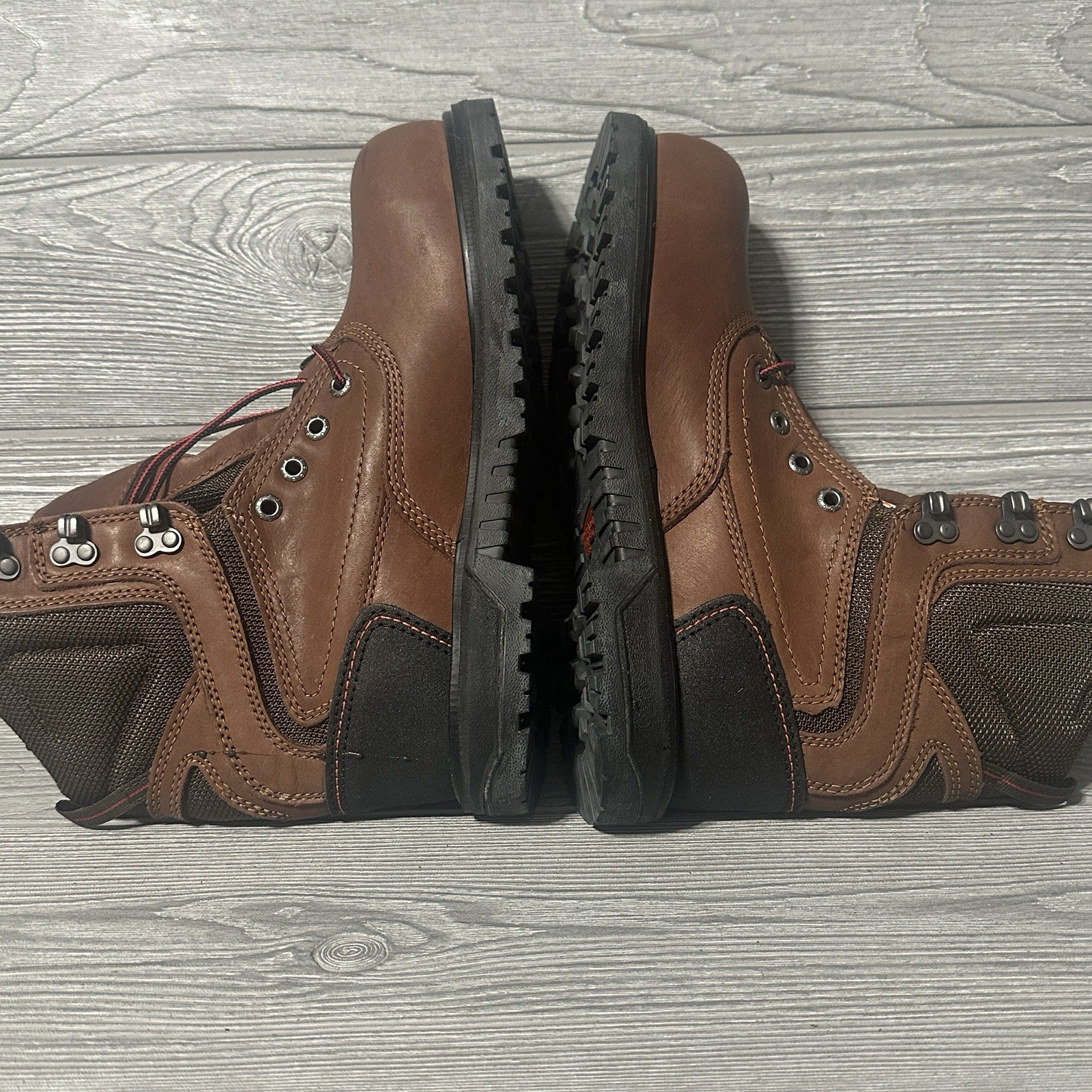 Red Wing 3554 BRNR XP Safety Toe Work Boots Womens 7.5 B ASTM CSA Standards READ