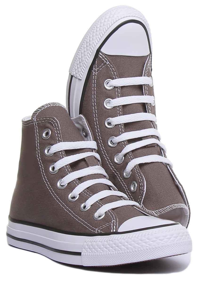 Converse 1J793 All Star Lace Up Womens Sneakers In Charcoal US 7 – 13