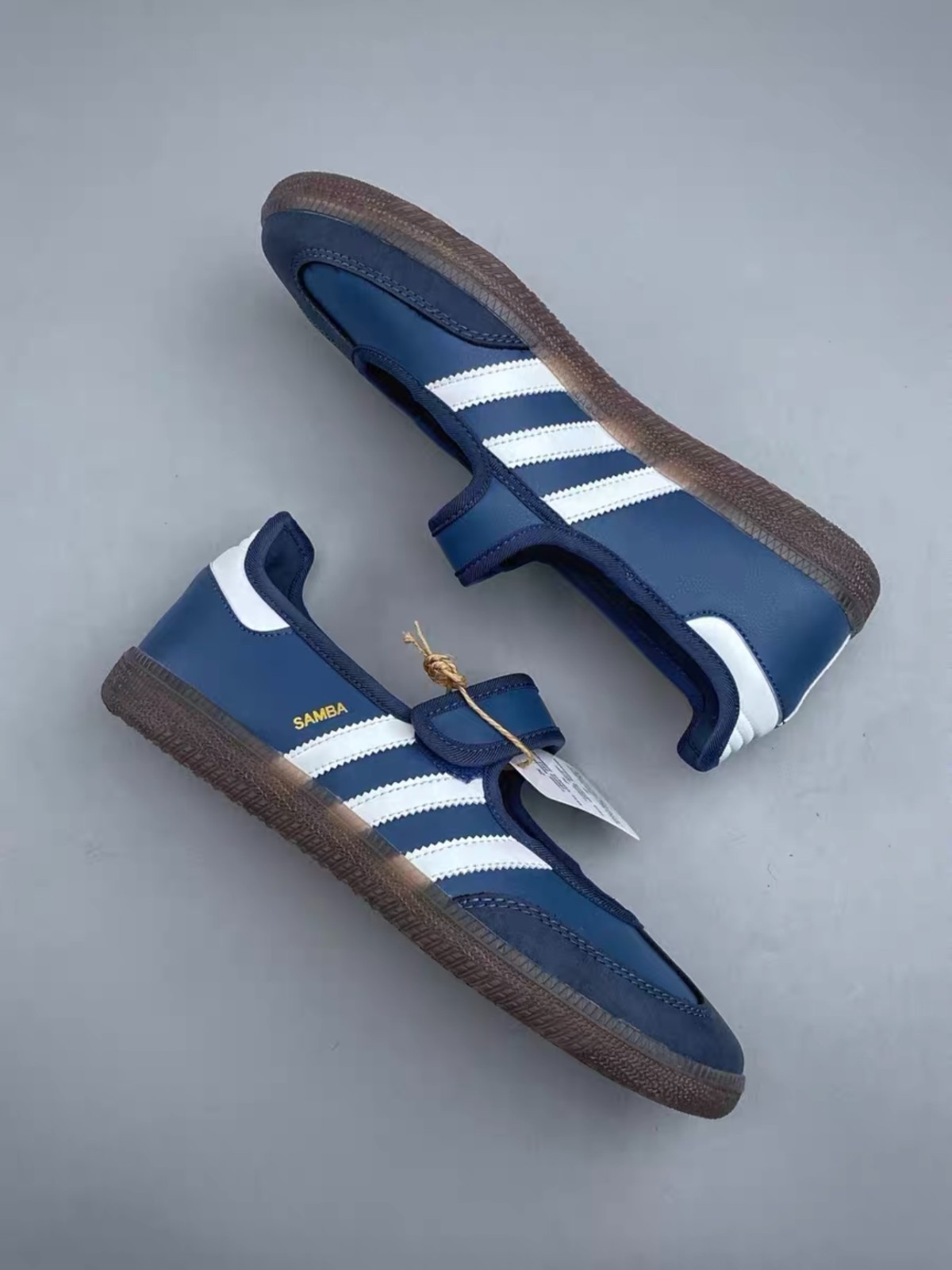 adidas Samba Jane Crew Navy White IH 6484 Women New With Box
