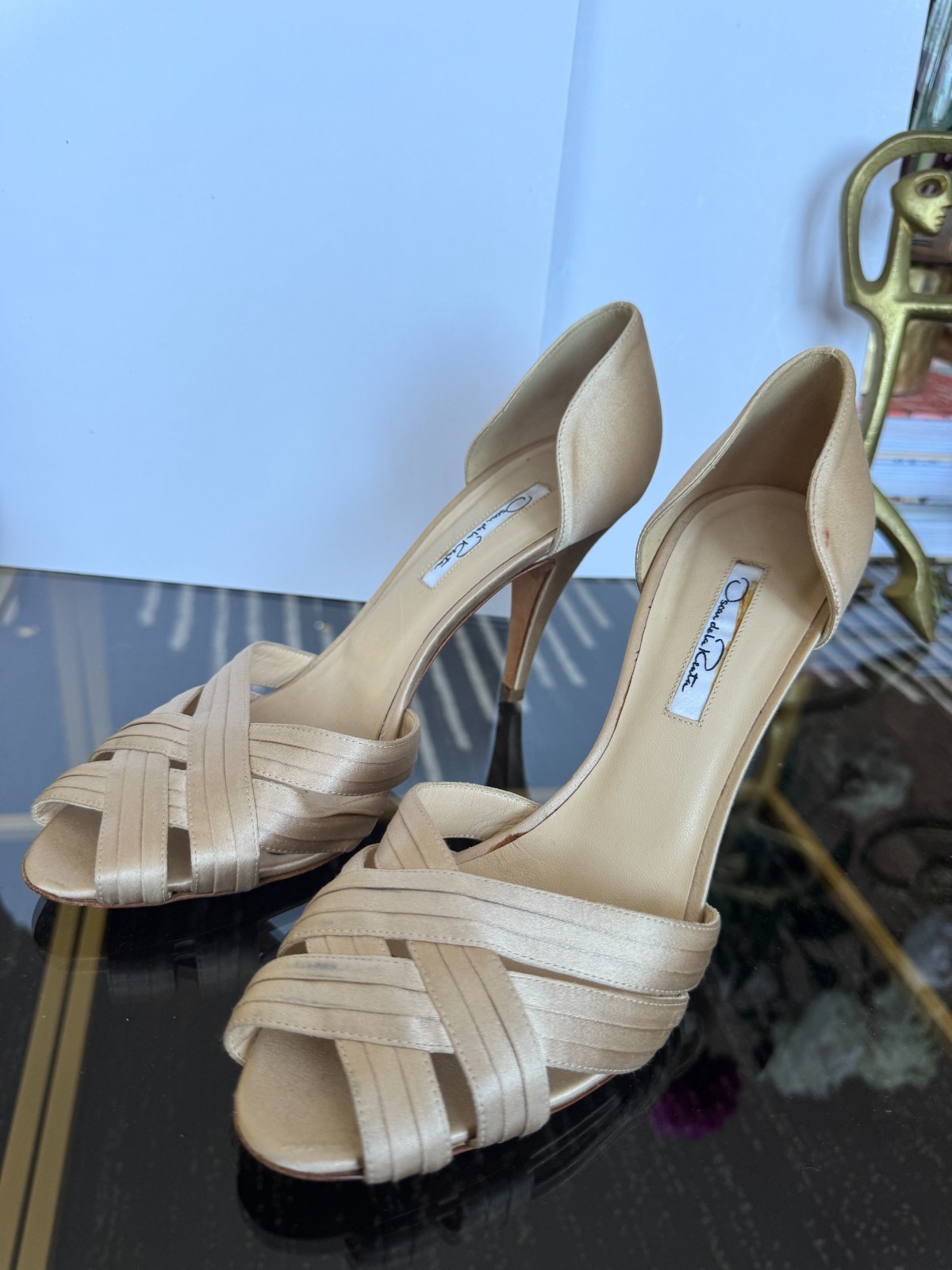 Oscar de la Renta D’Orsay pumps 39.5