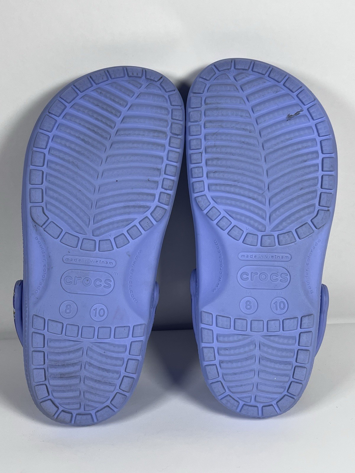 Disney Parks Crocs Disney 100 Purple Men 8 Women 10 Mickey Clogs