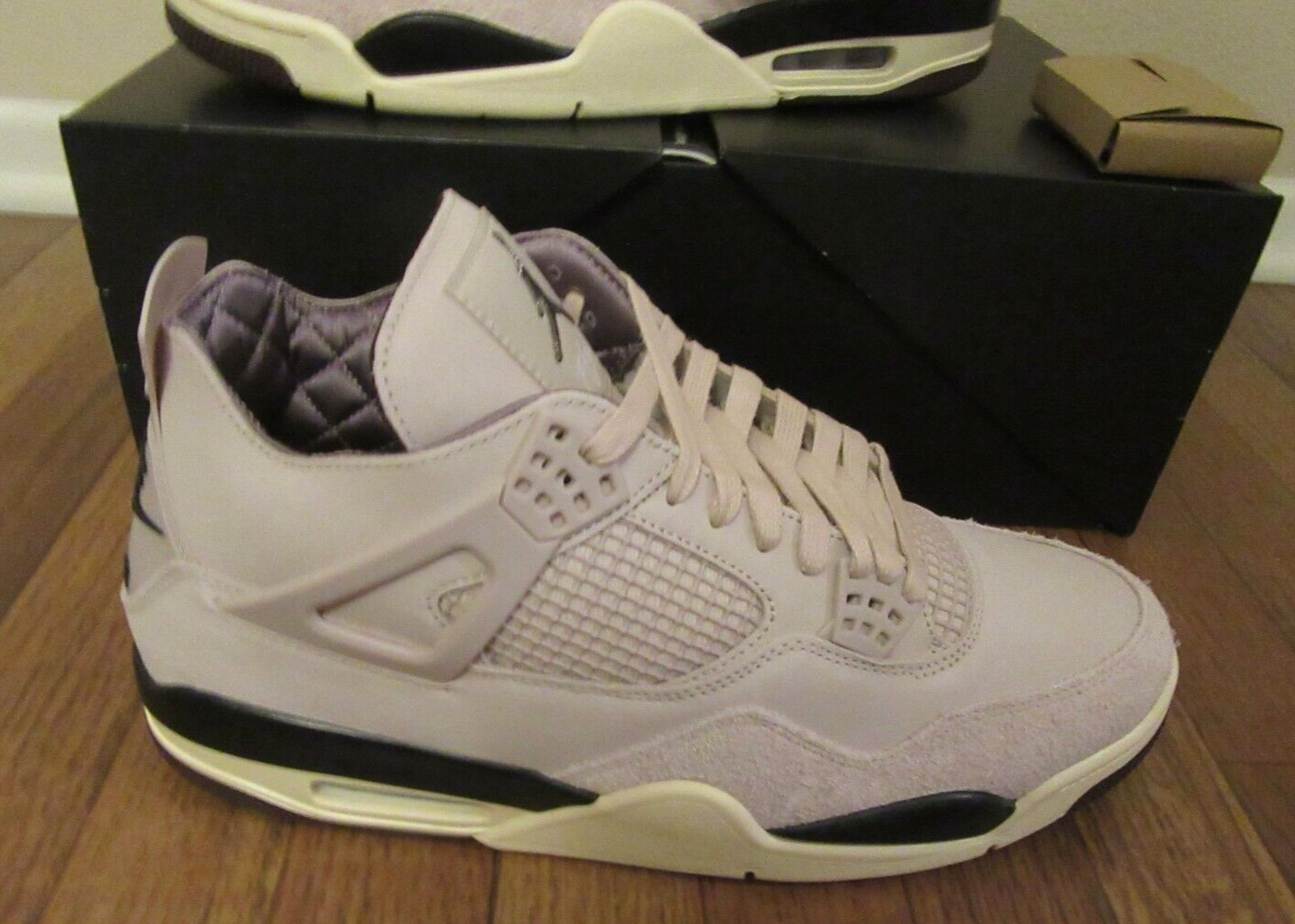 Nike Women’s Air Jordan 4 Retro OG SP A Ma Maniere Size 13 Fossil FZ4810 200 New